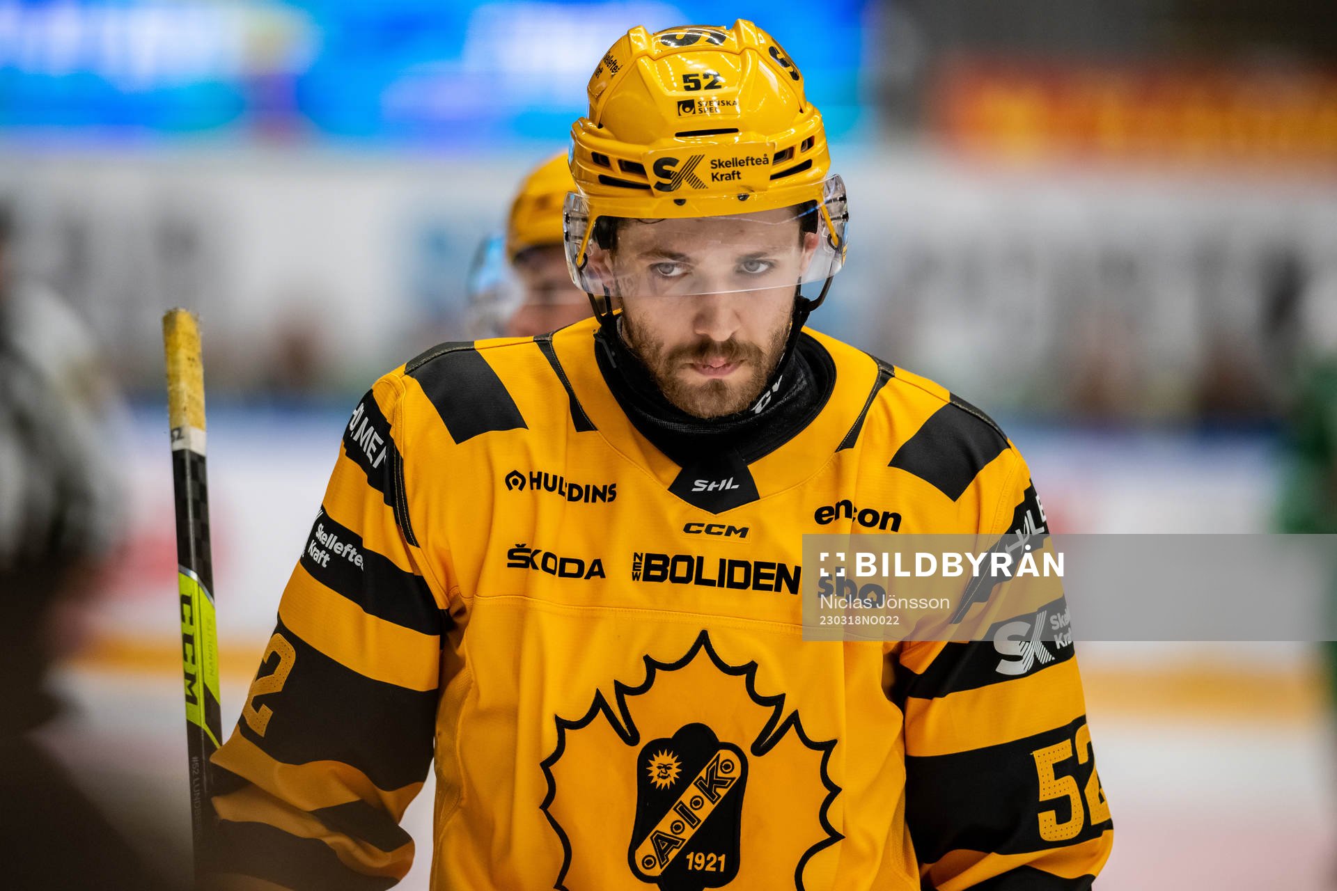 Skellefteås Arvid Lundberg deppar