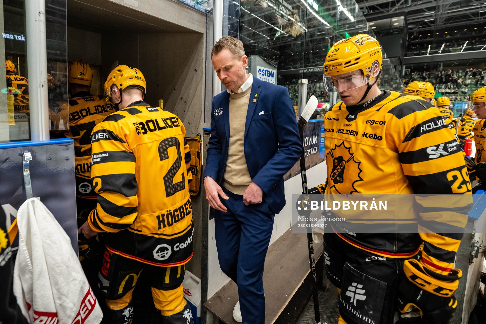 Skellefteås tränare Robert Ohlsson