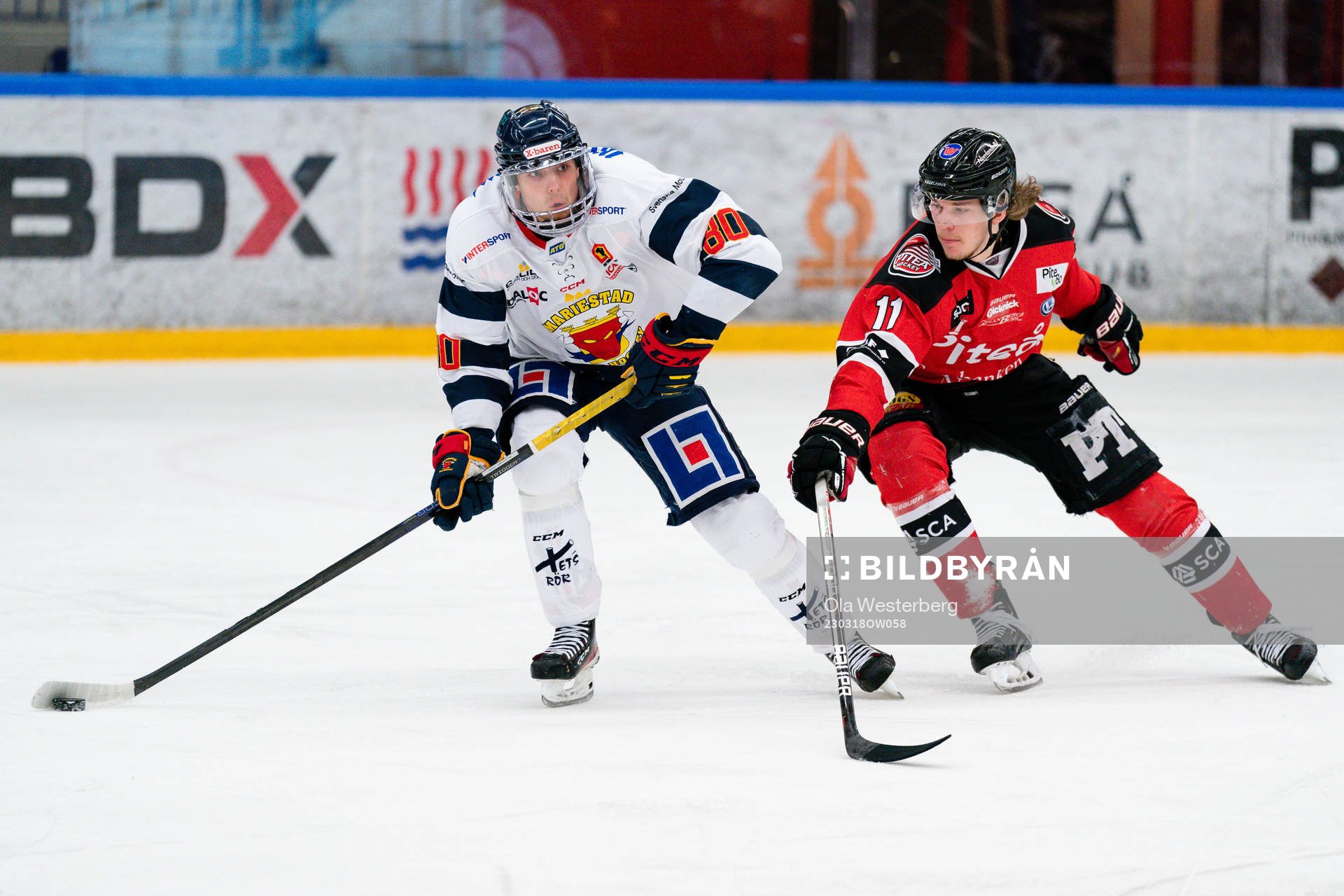 Mariestads Otto Henell och Piteås Albin Nylund