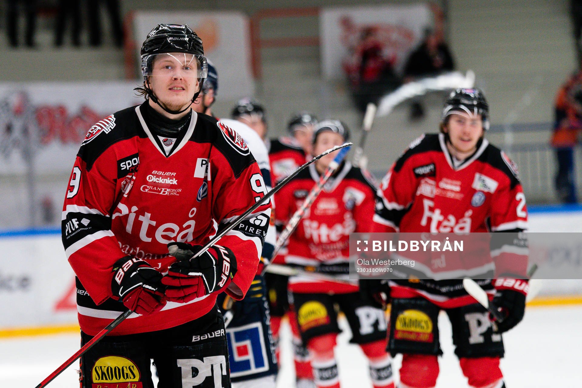 Piteås Petter Mäkitalo jublar