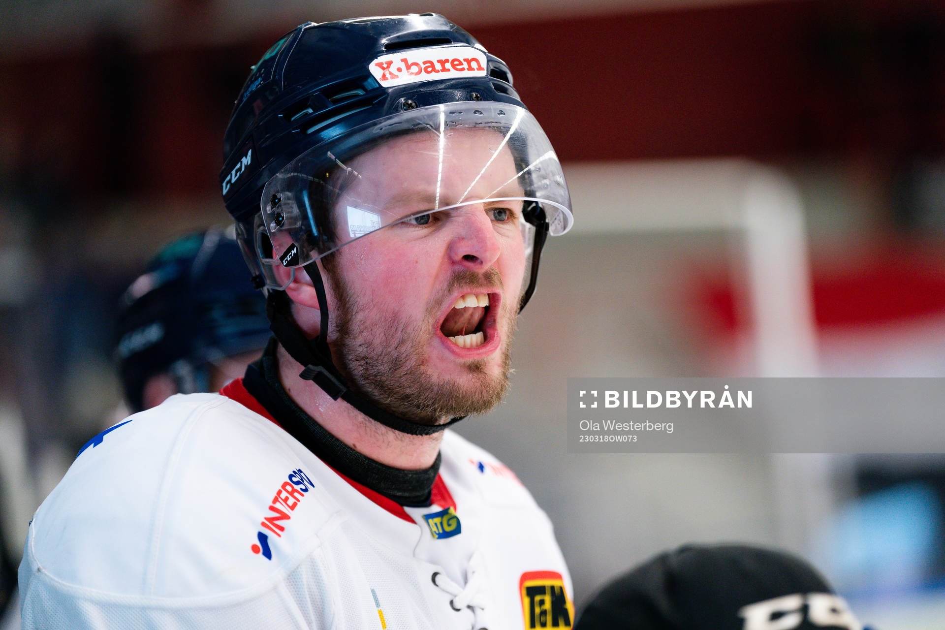 Mariestads Jesper Lindén reagerar