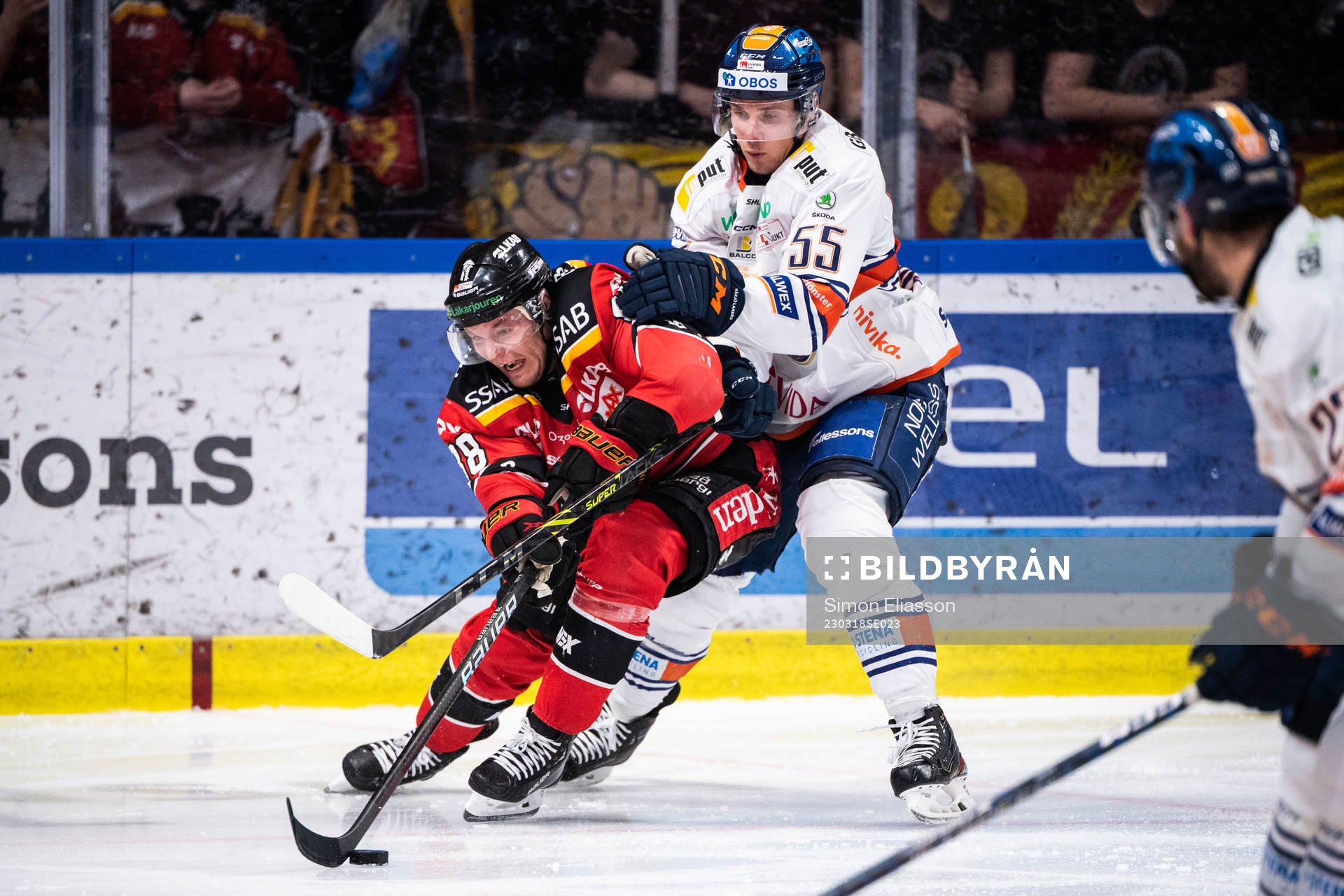 Luleås Joonas Rask och Växjös Miika Koivisto