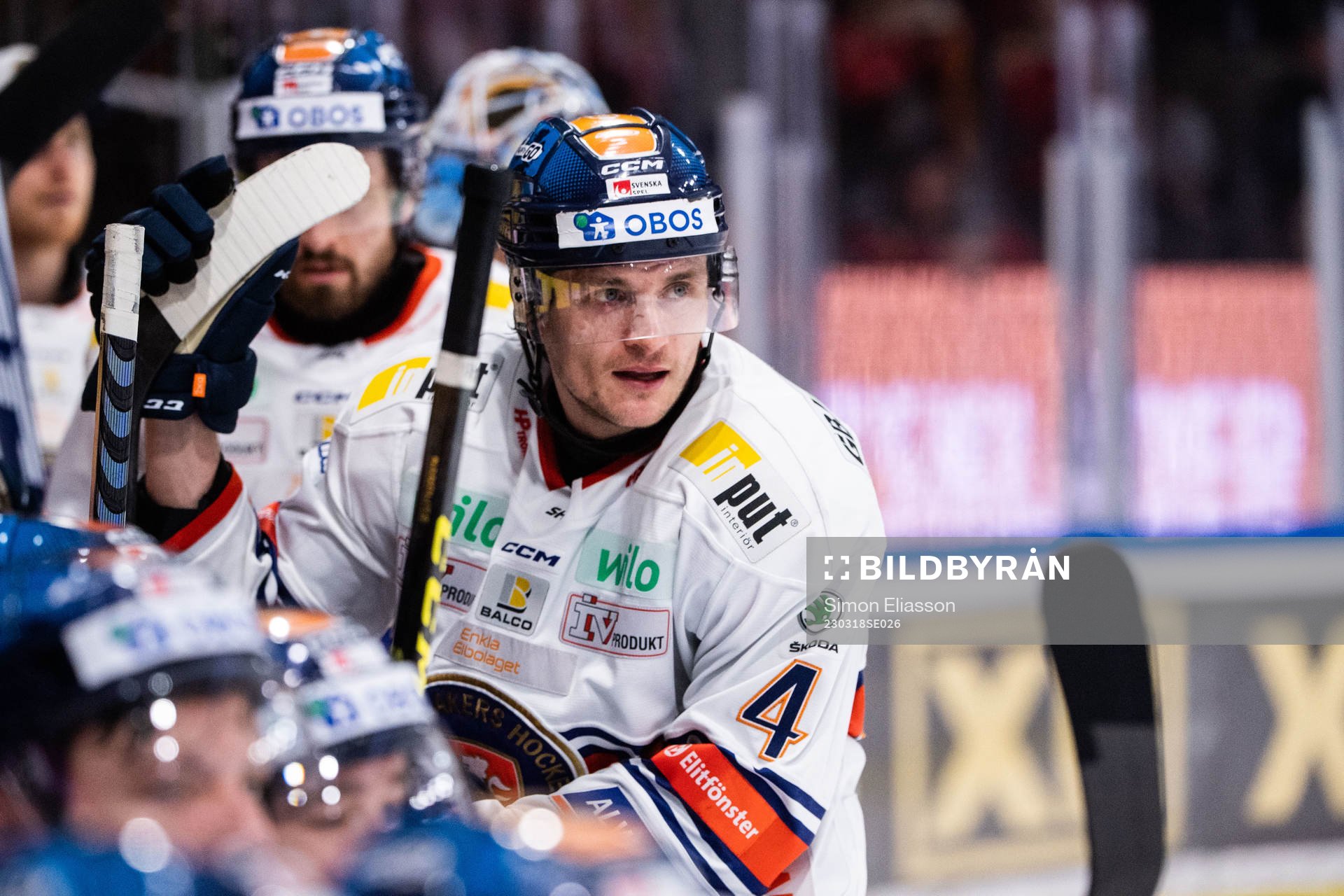 Växjös Keegan Lowe deppar