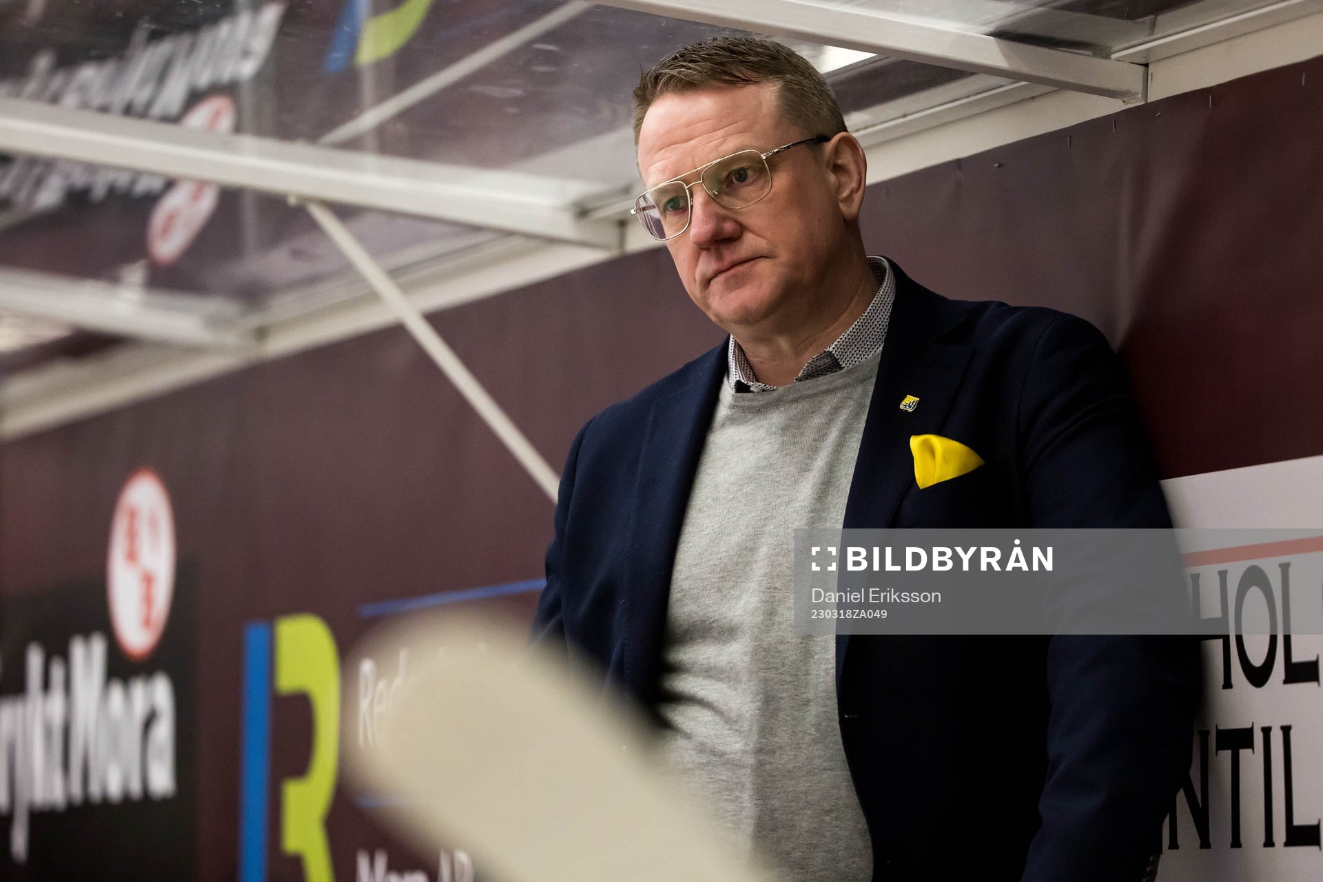 Södertäljes tränare Magnus Bogren