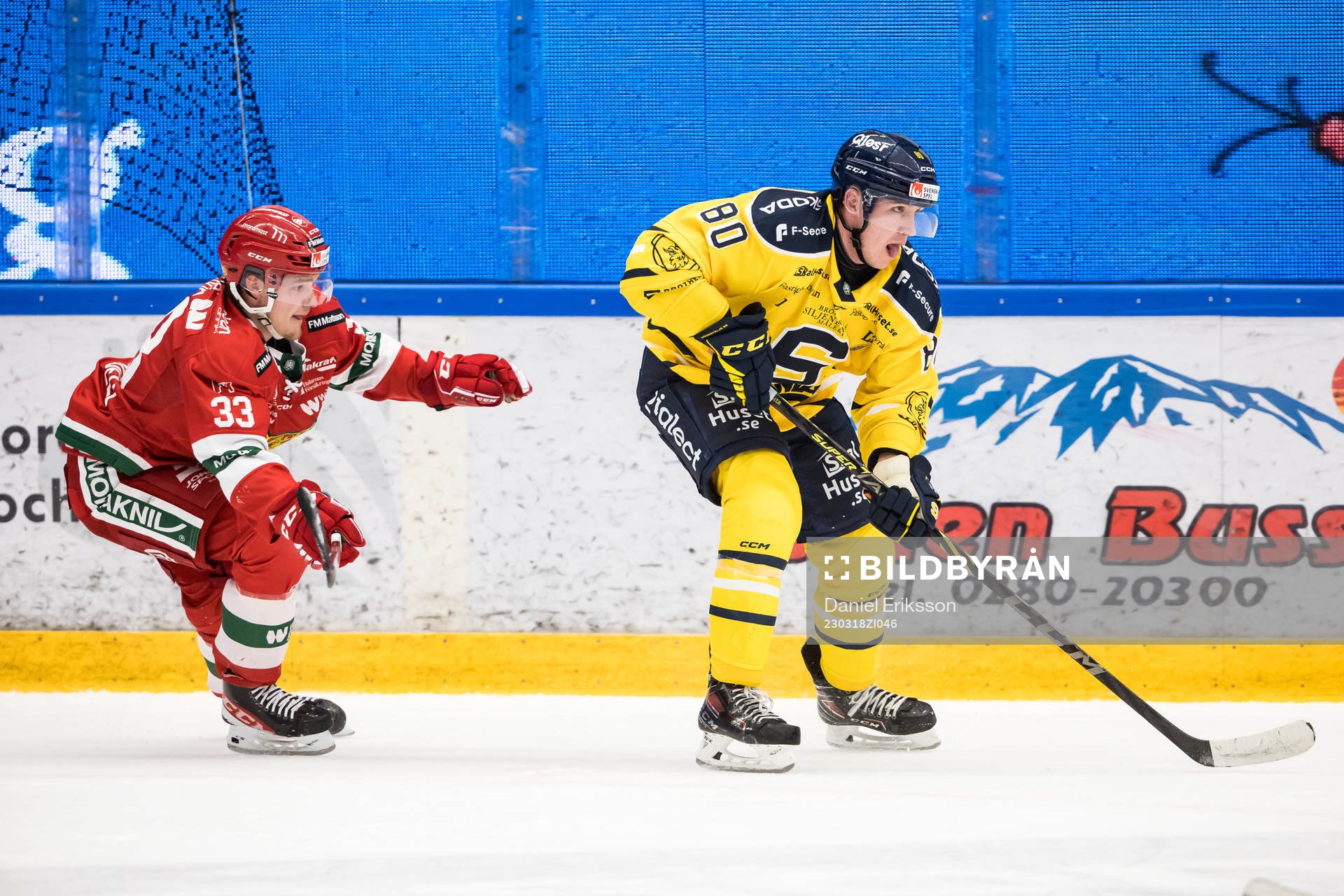 Moras Olle Strandell och Södertäljes Georgs Golovkovs