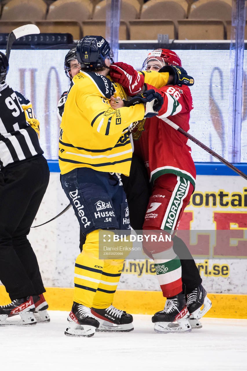 Södertäljes Johan Ivarsson och Moras Albin Grewe