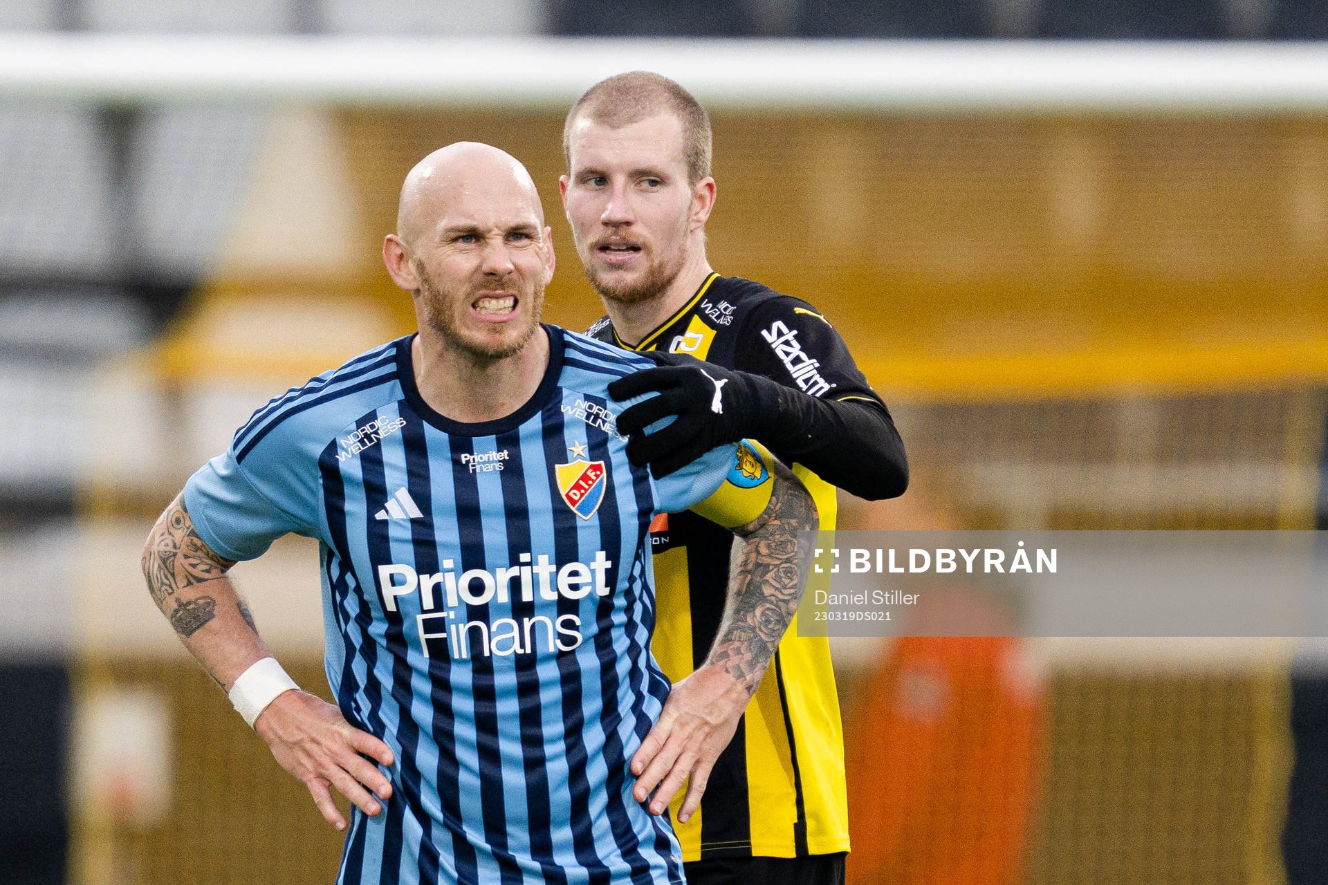 Djurgårdens Magnus Eriksson deppar