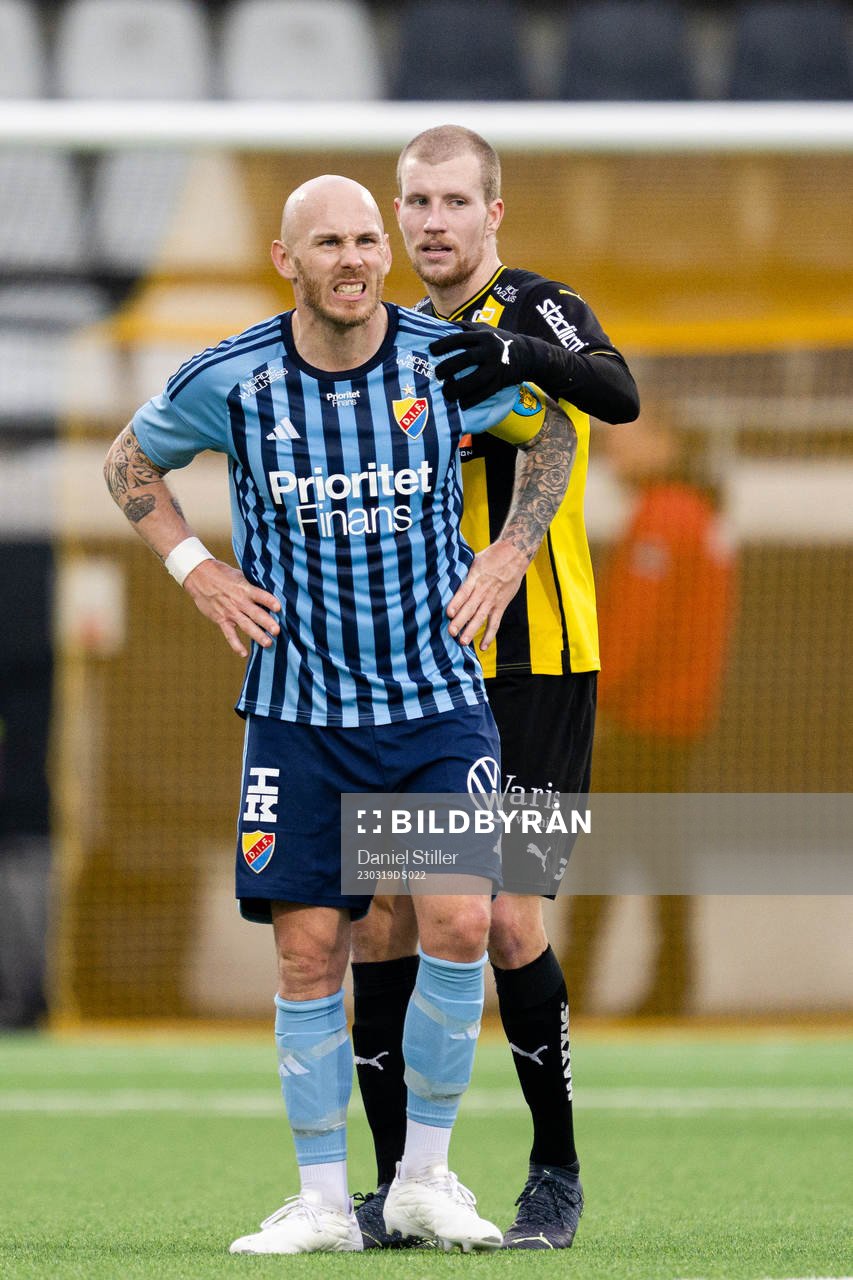 Djurgårdens Magnus Eriksson deppar