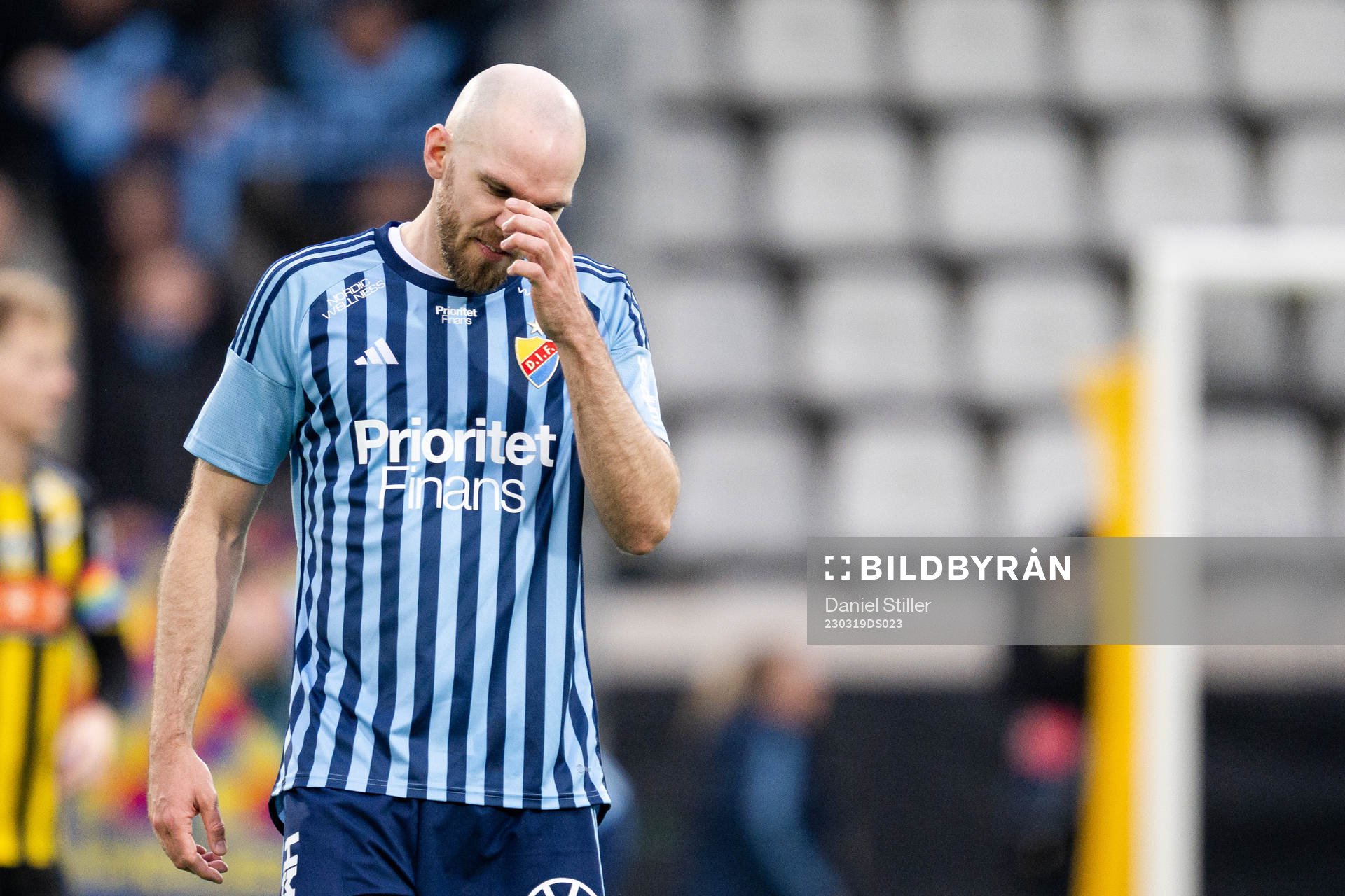 Djurgårdens Marcus Danielson deppar