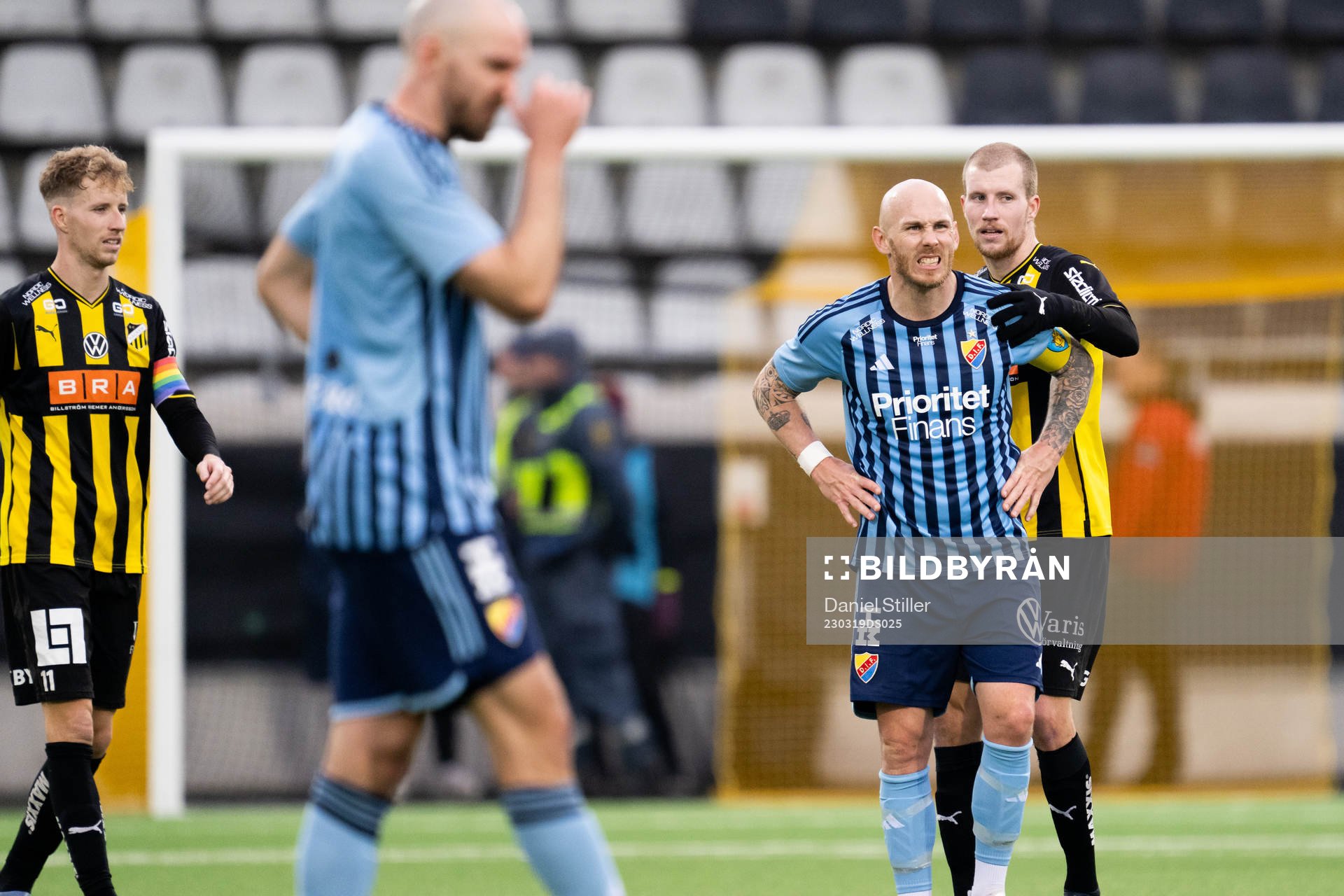 Djurgårdens Magnus Eriksson deppar