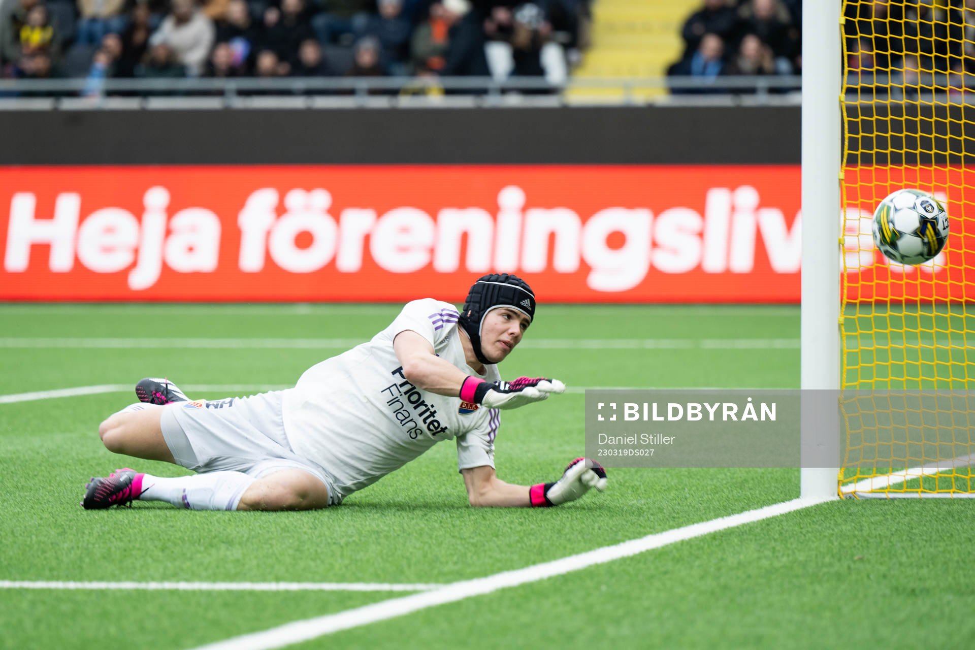 Djurgårdens målvakt Jacob Widell Zetterström