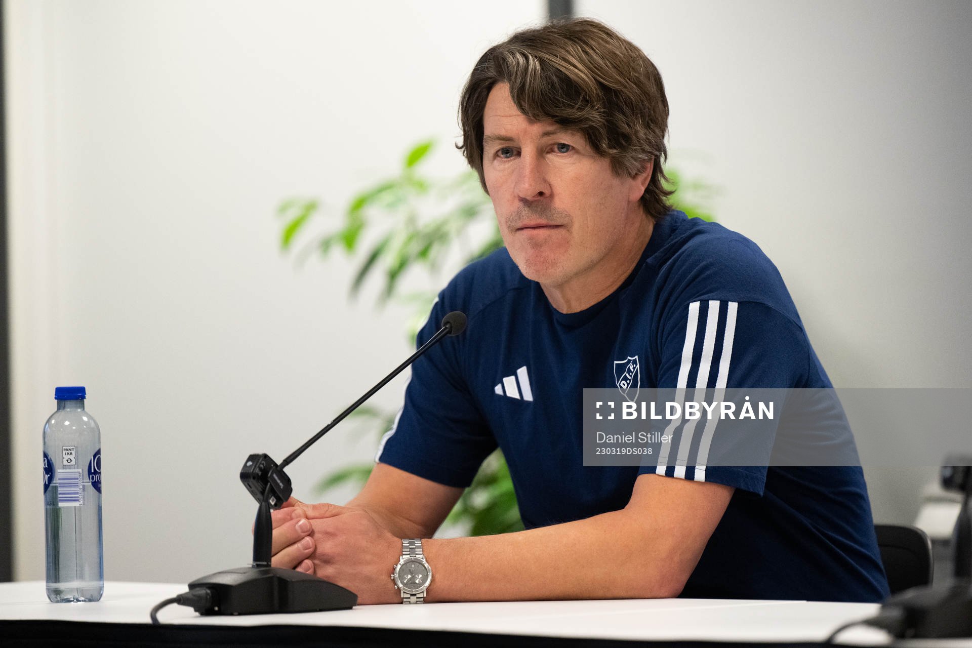 Djurgårdens tränare Thomas Lagerlöf