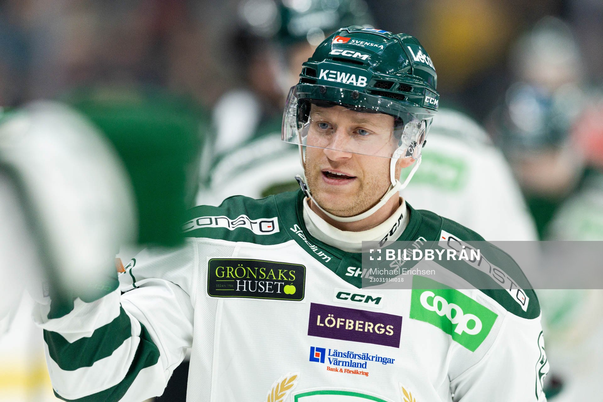 Färjestads Marcus Nilsson jublar