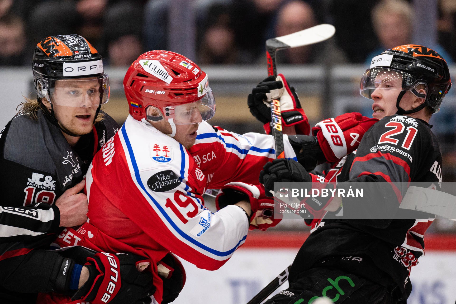 Timrås Erik Andersson i bråk med Örebros Rodrigo Abols