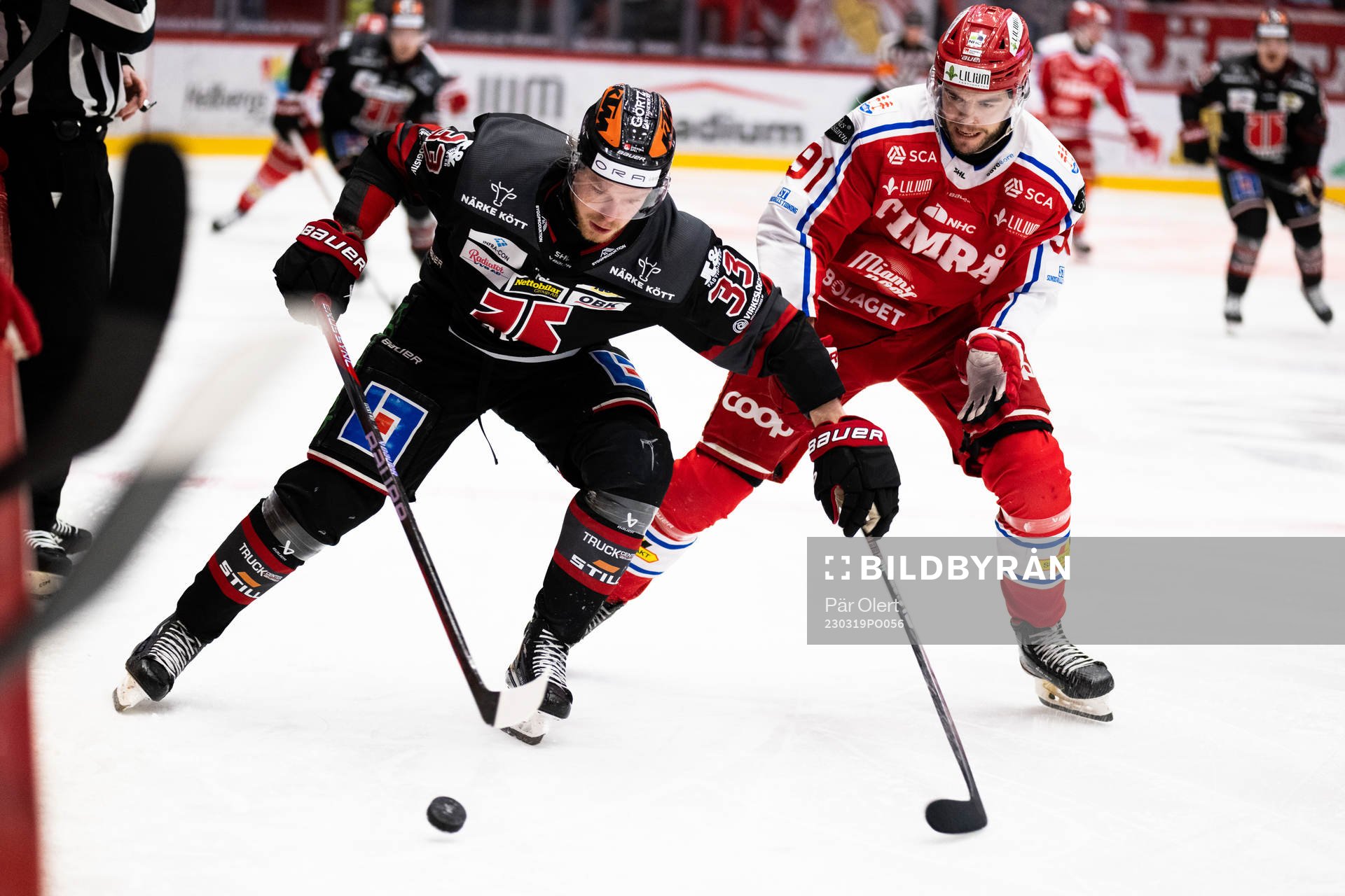 Örebros Christopher Mastomäki och Timrås Magnus