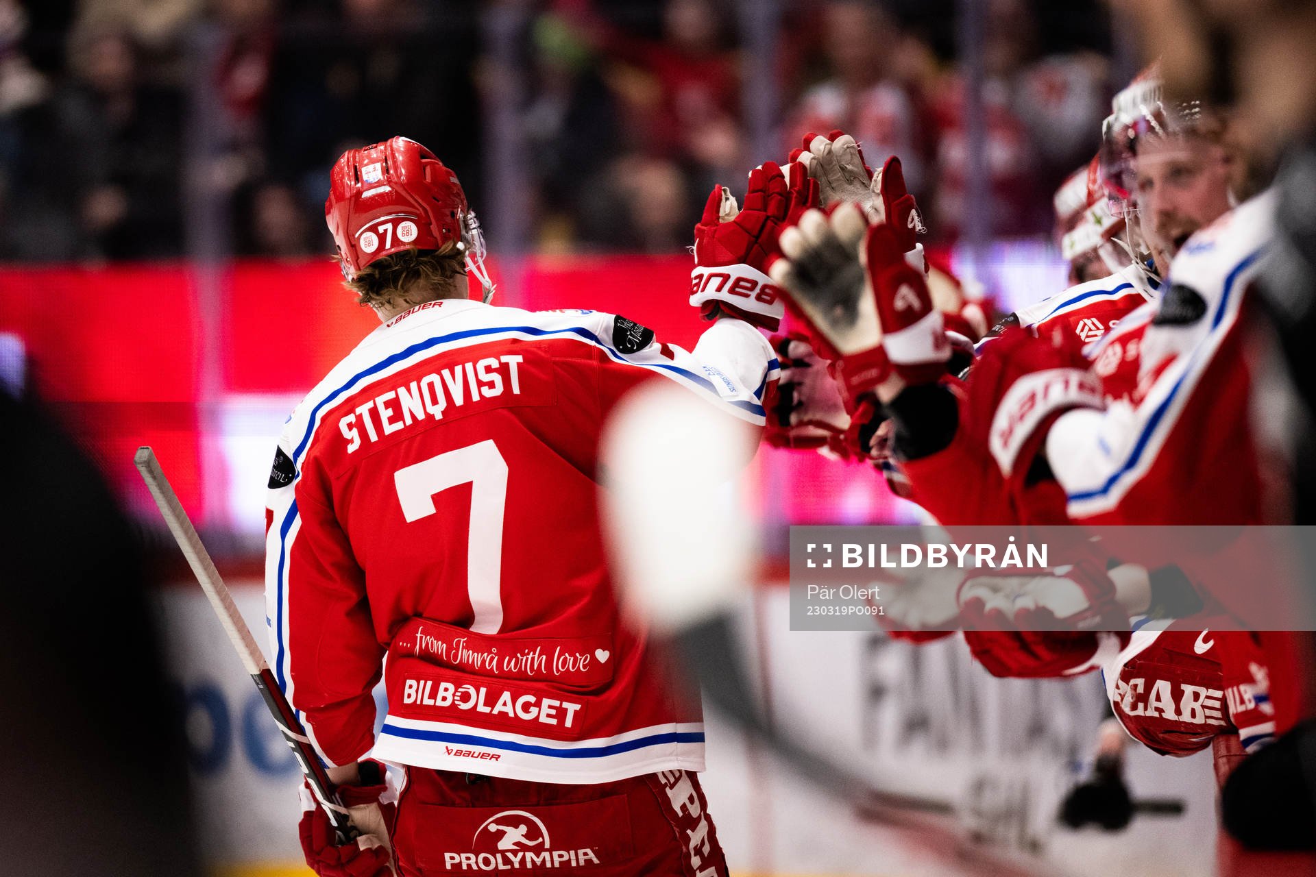 Timrås Jakob Stenqvist jublar