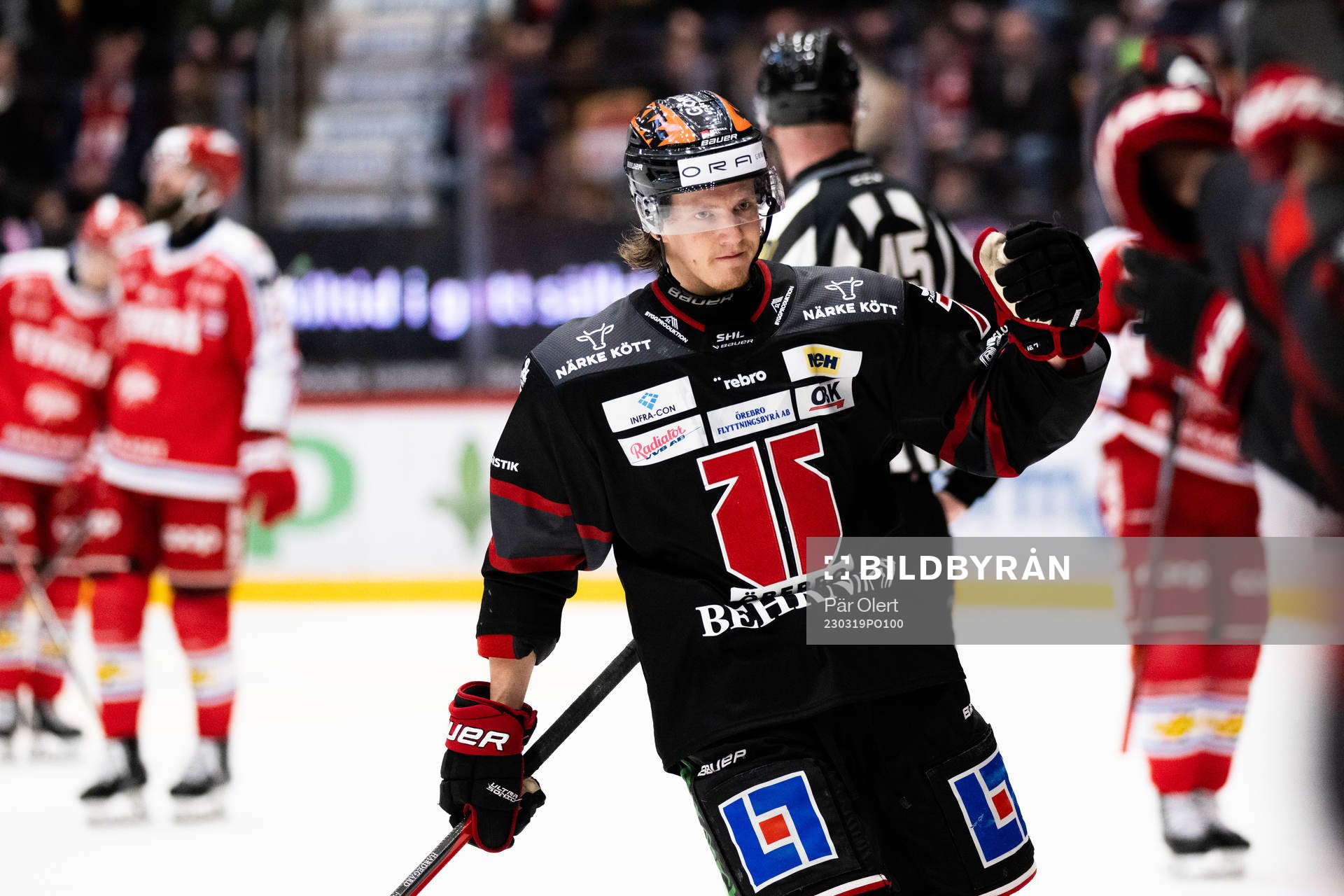 Örebros Marcus Hardegård jublar
