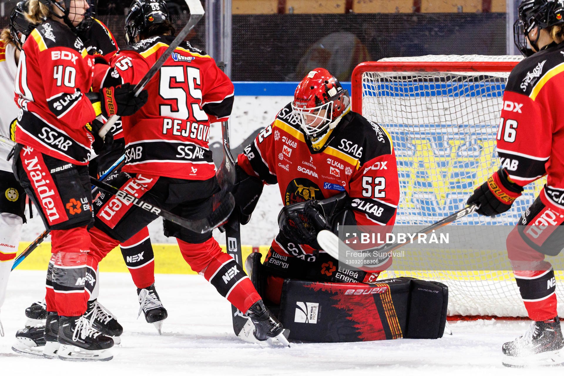 Luleås målvakt Sara Grahn