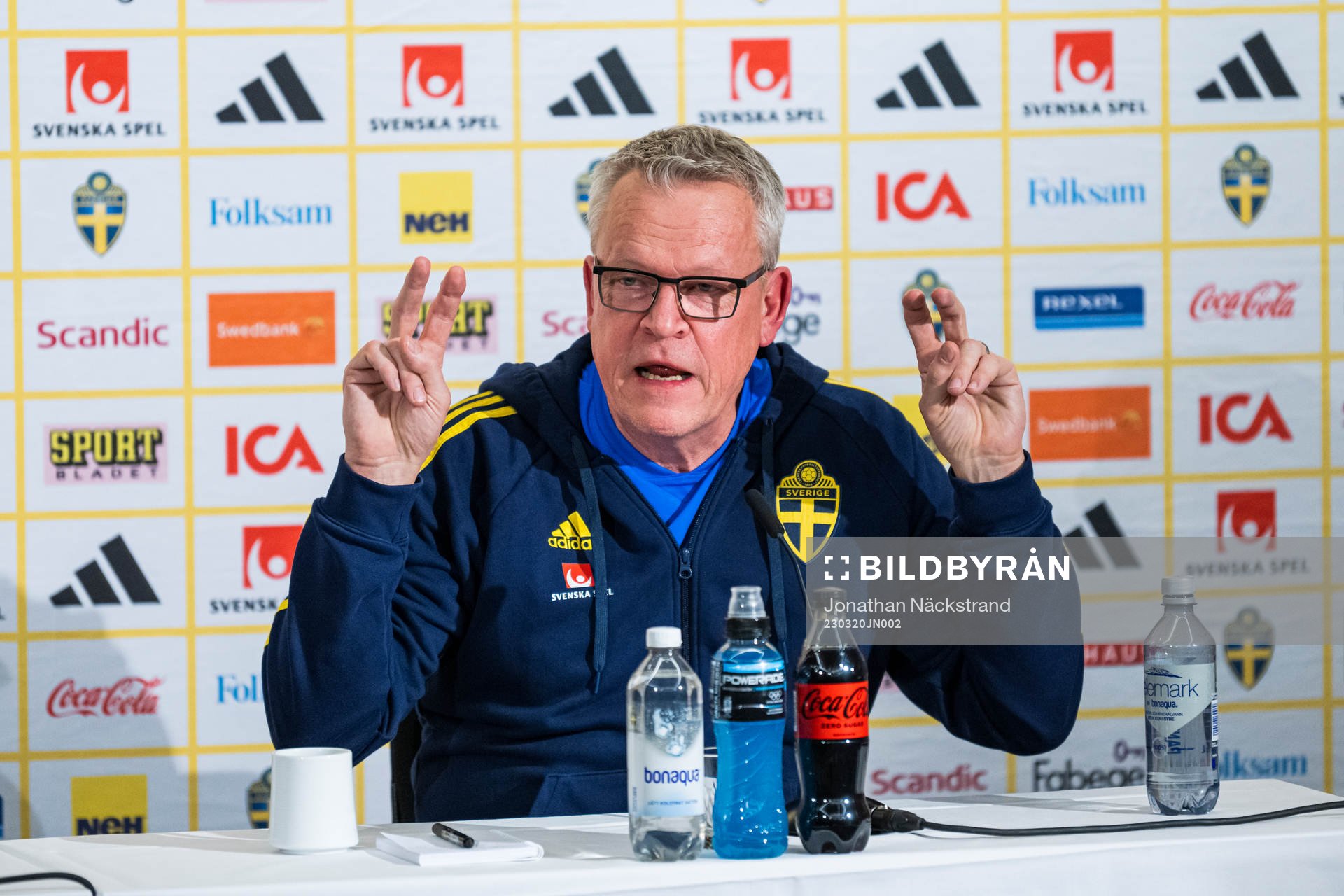 Janne Andersson, Head coach of the Swedish men's football