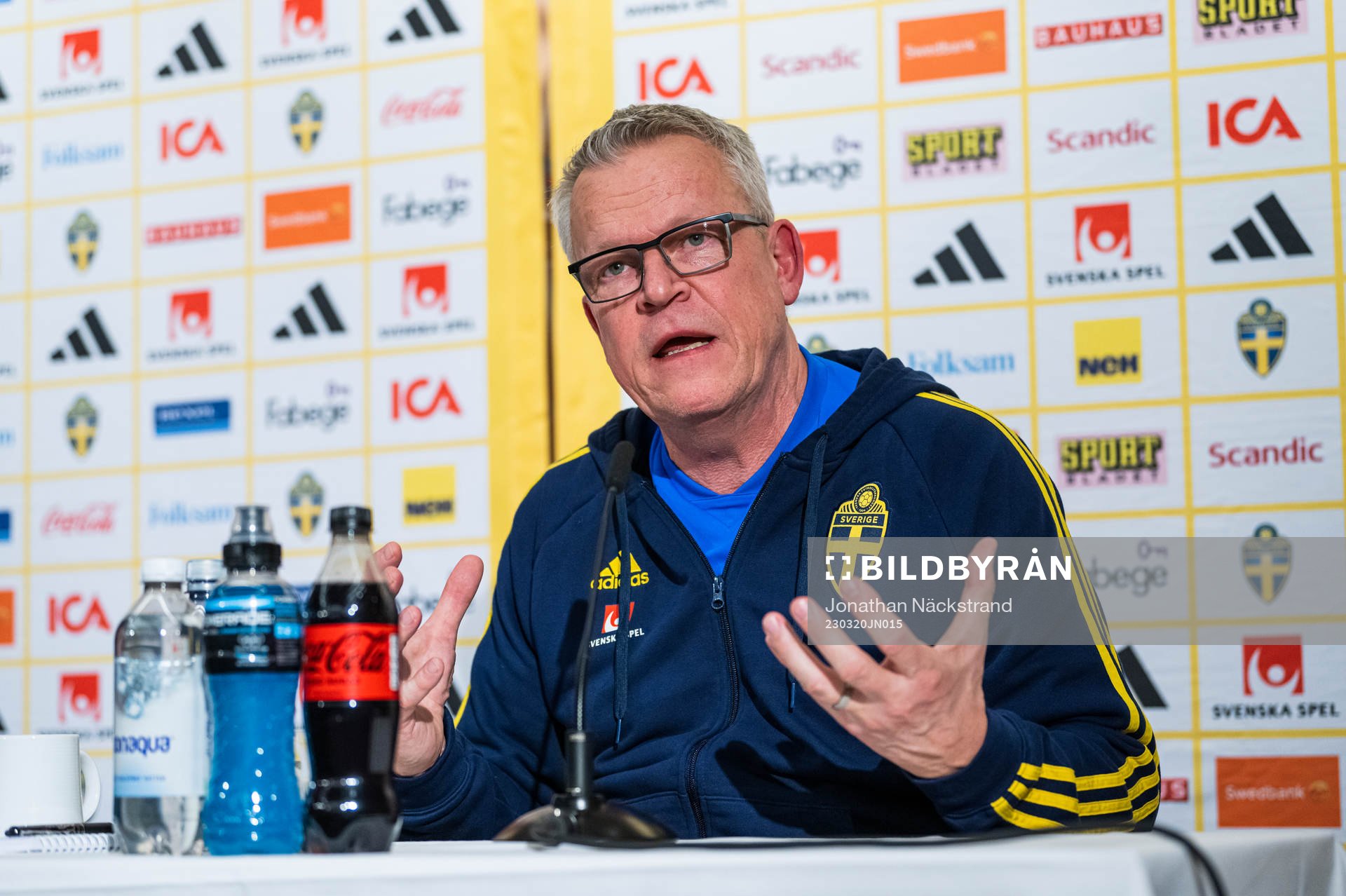 Janne Andersson, Head coach of the Swedish men's football