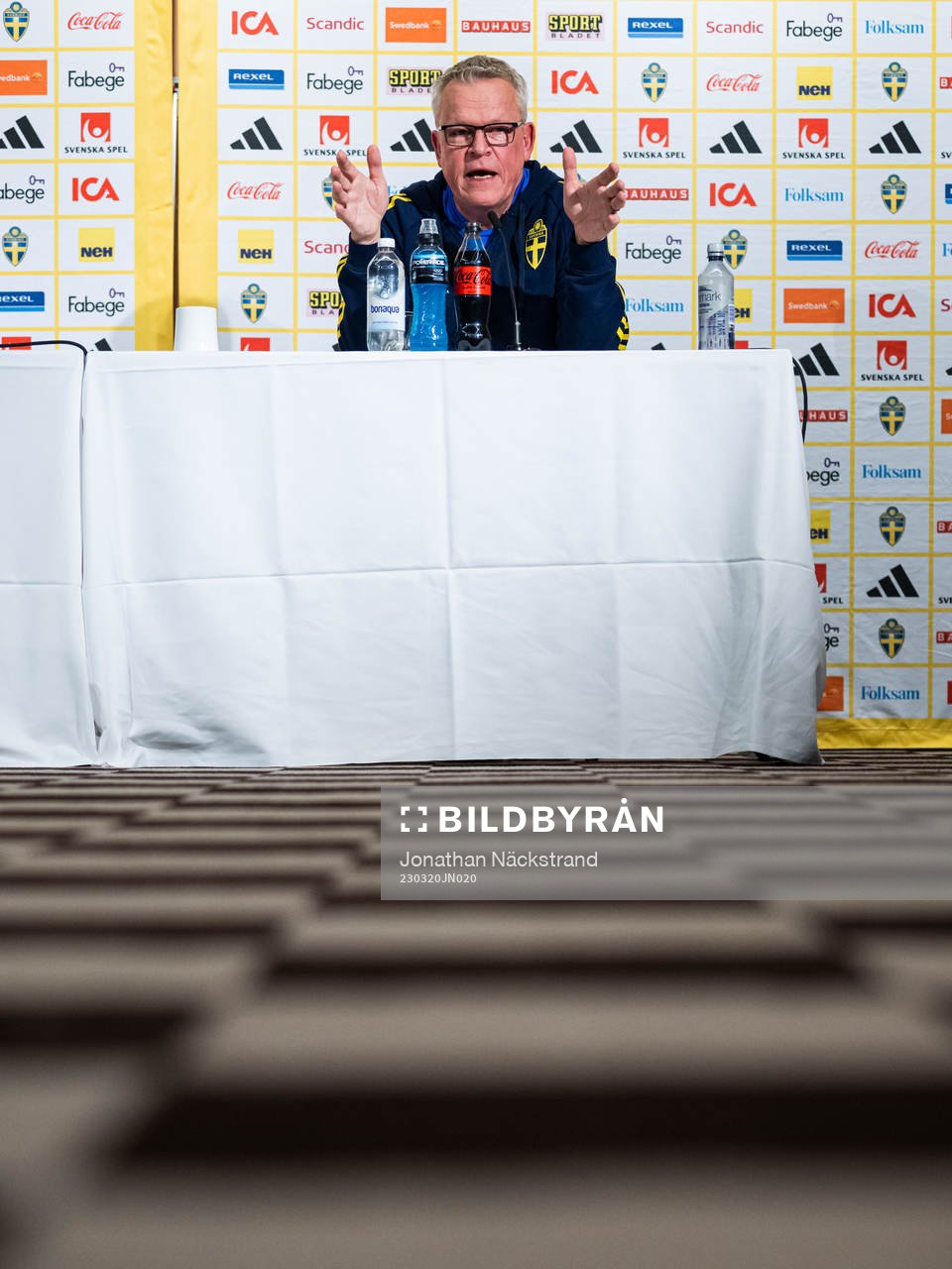 Janne Andersson, Head coach of the Swedish men's football
