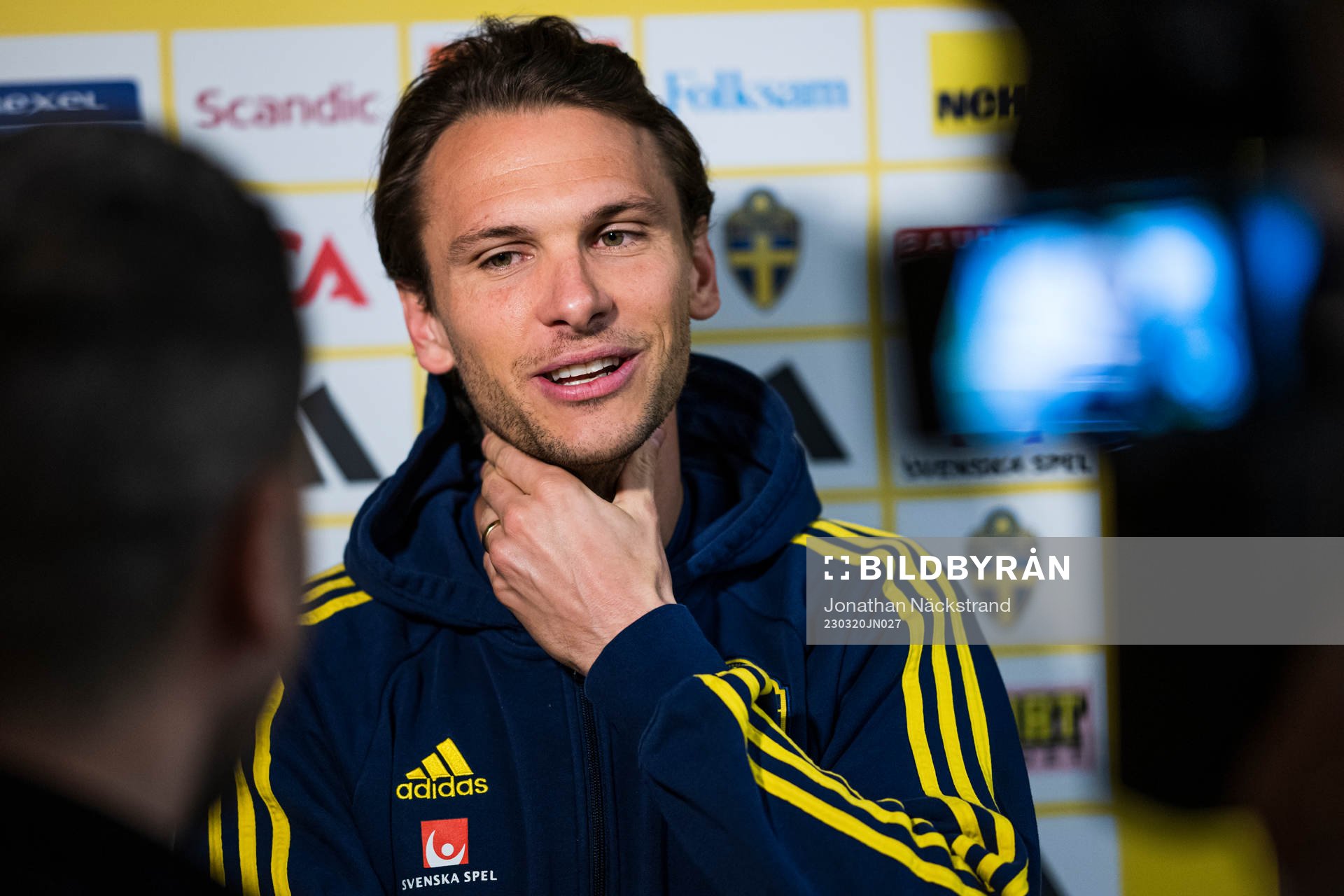 Albin Ekdal of the Swedish men's football national team