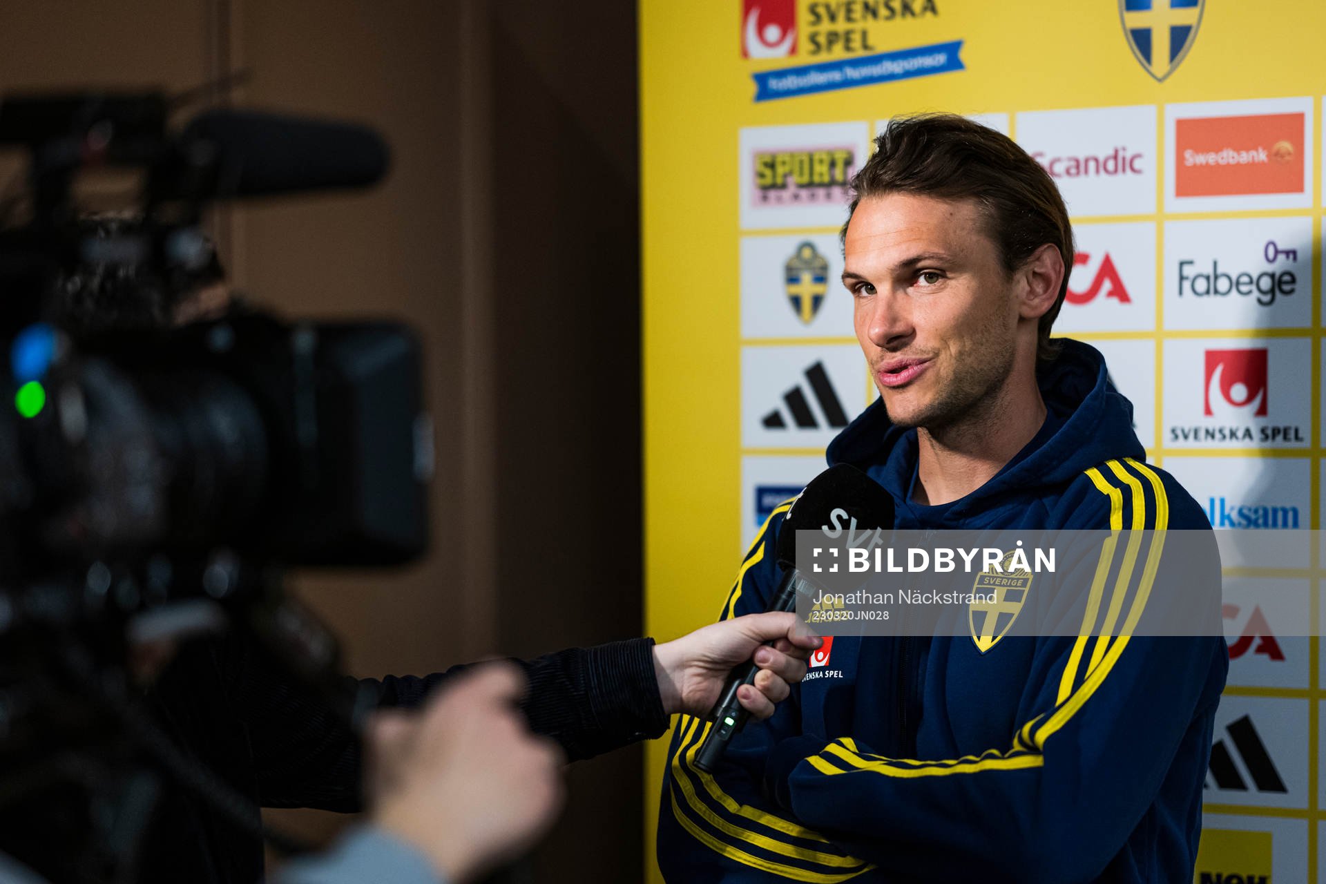 Albin Ekdal of the Swedish men's football national team