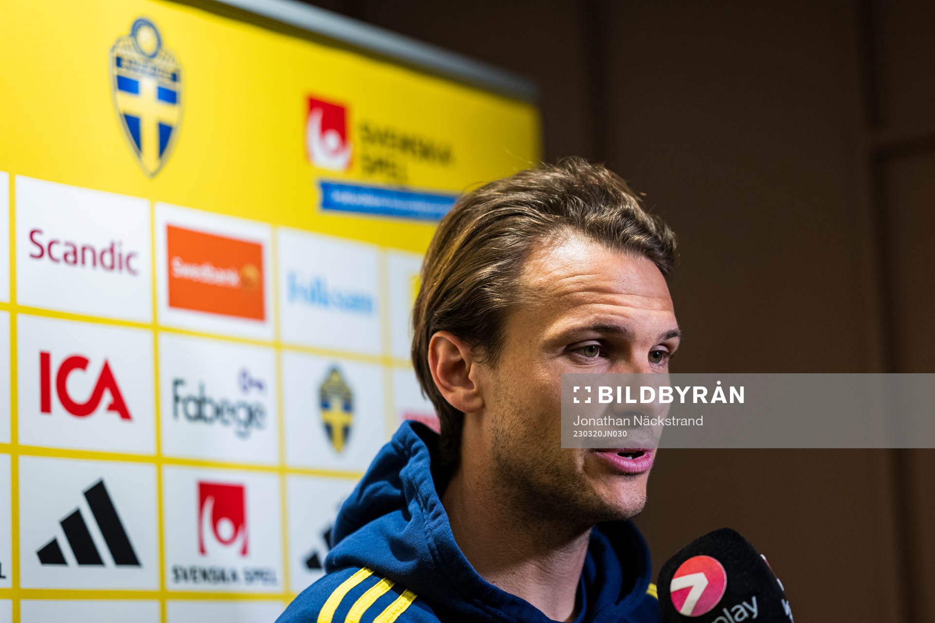 Albin Ekdal of the Swedish men's football national team