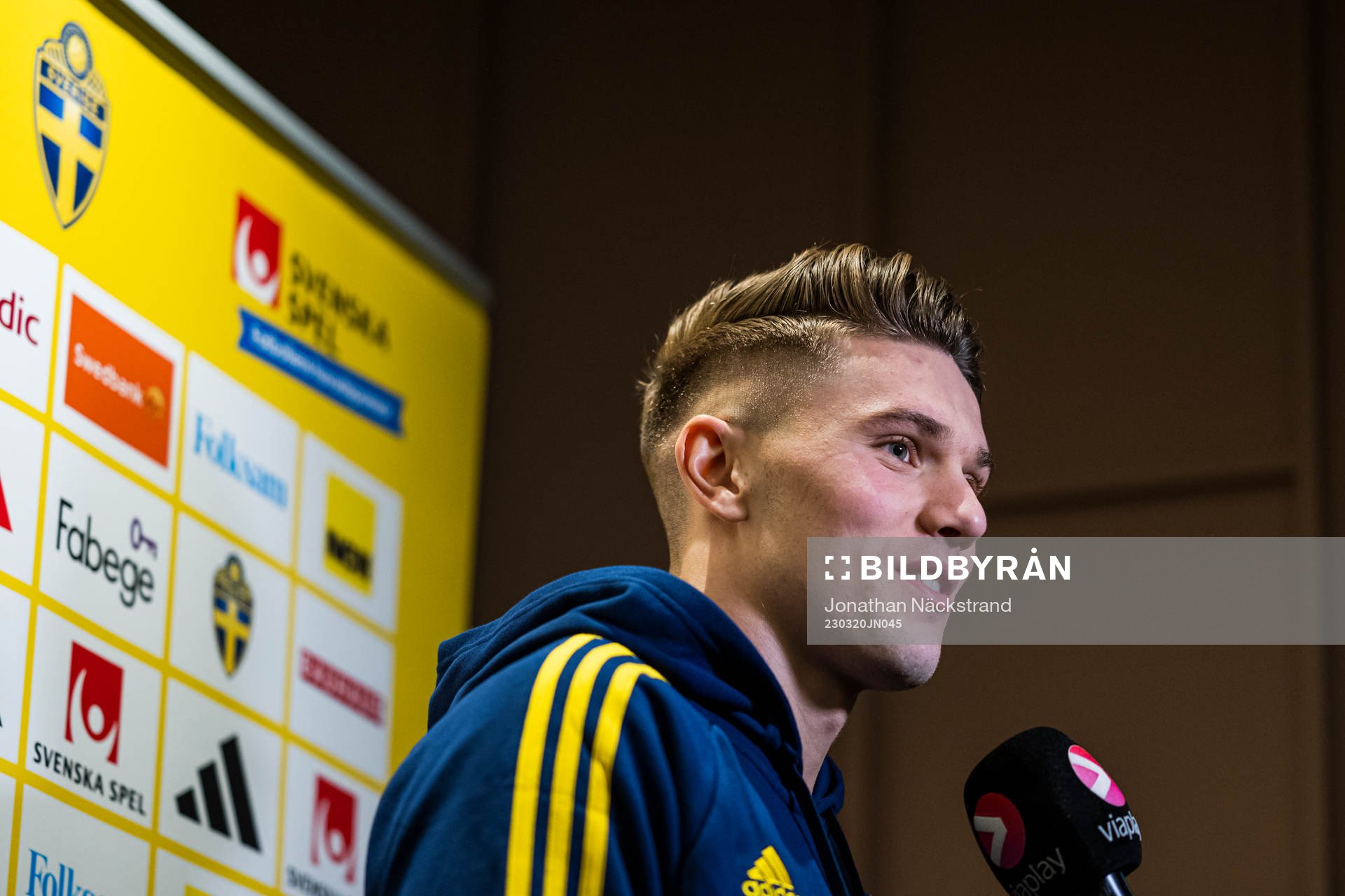 Viktor Gyökeres of the Swedish men's football national team