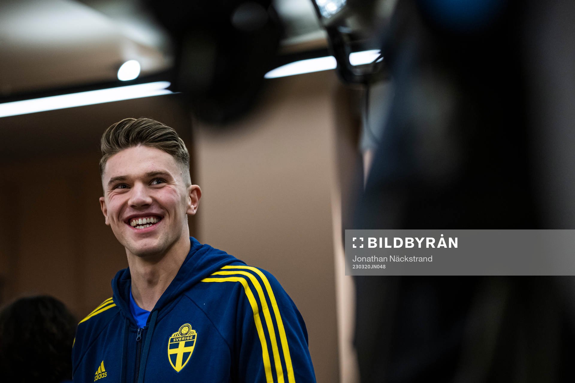 Viktor Gyökeres of the Swedish men's football national team