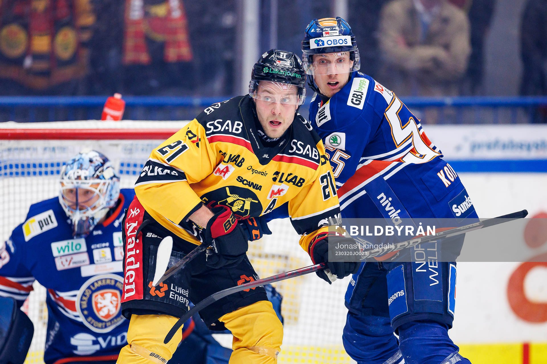 Luleås Juhani Tyrväinen och Växjös Miika Koivisto
