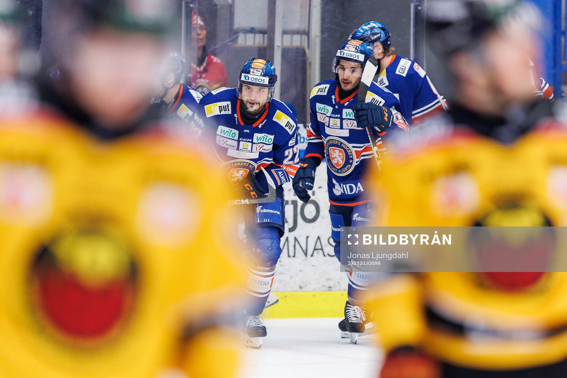 Växjös Tobias Rieder jublar
