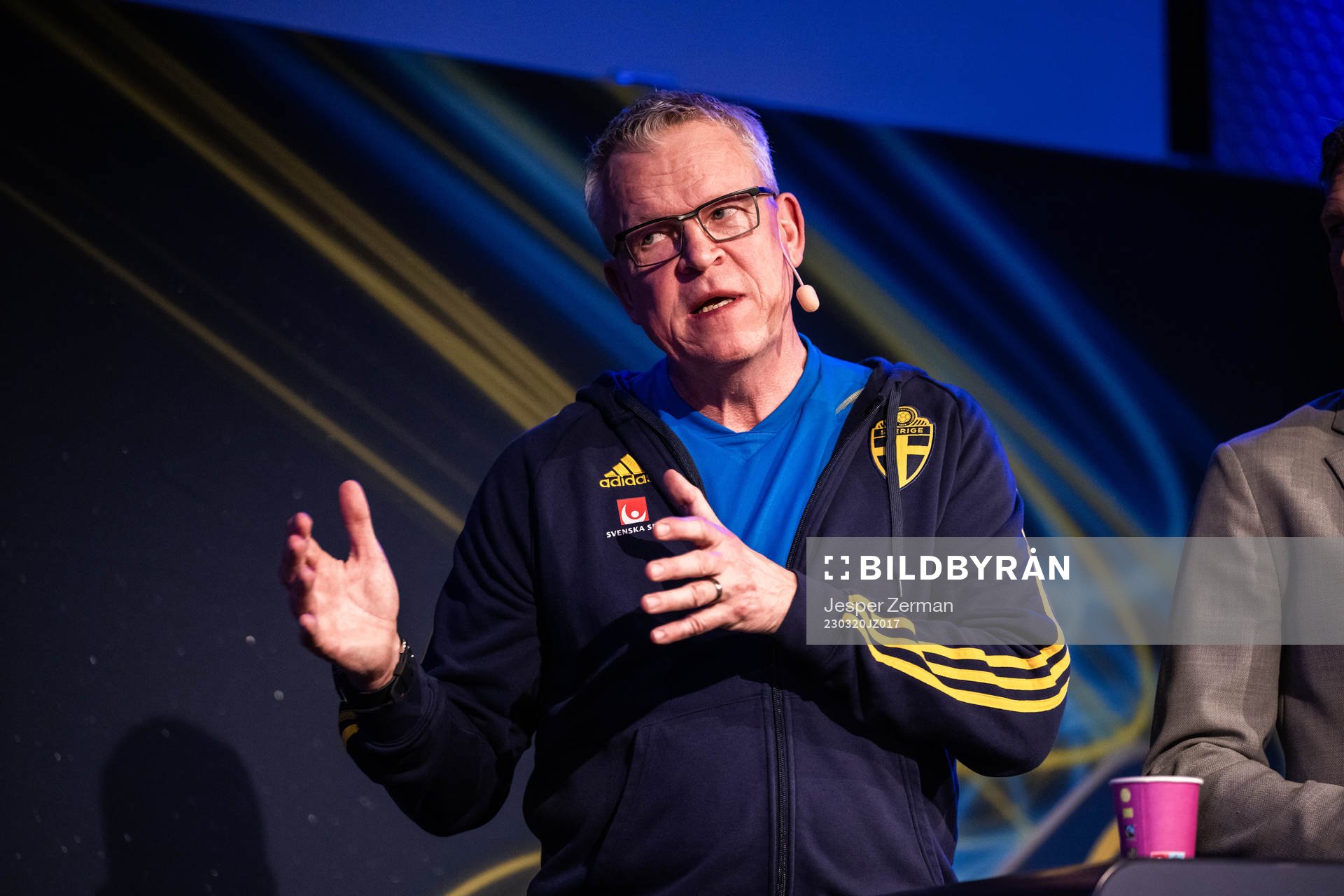Förbundskaptenen Janne Andersson