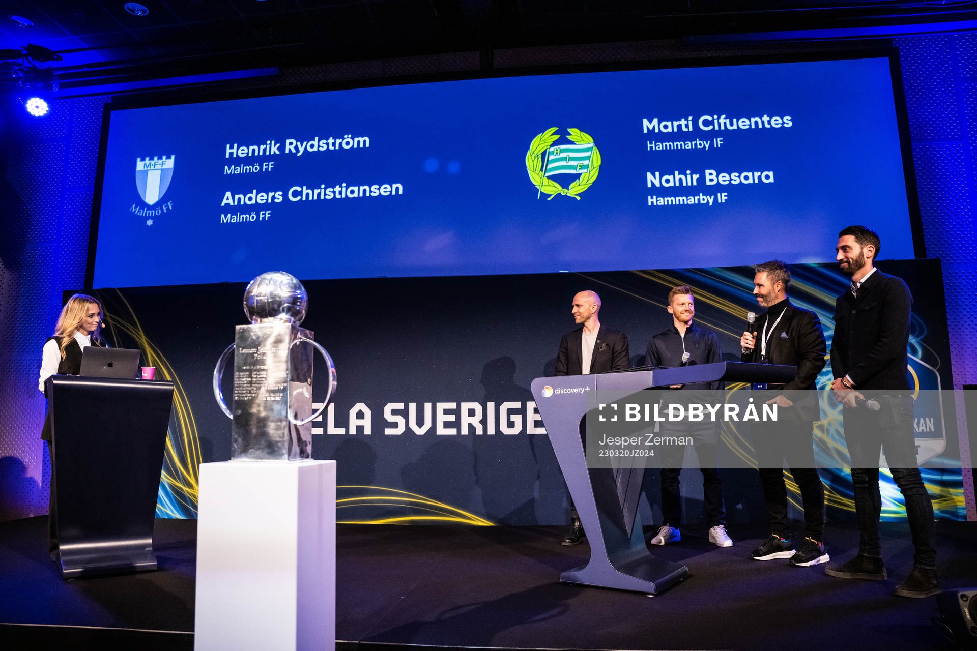 Henrik Rydström, tränare Malmö FF, Anders Christiansen,