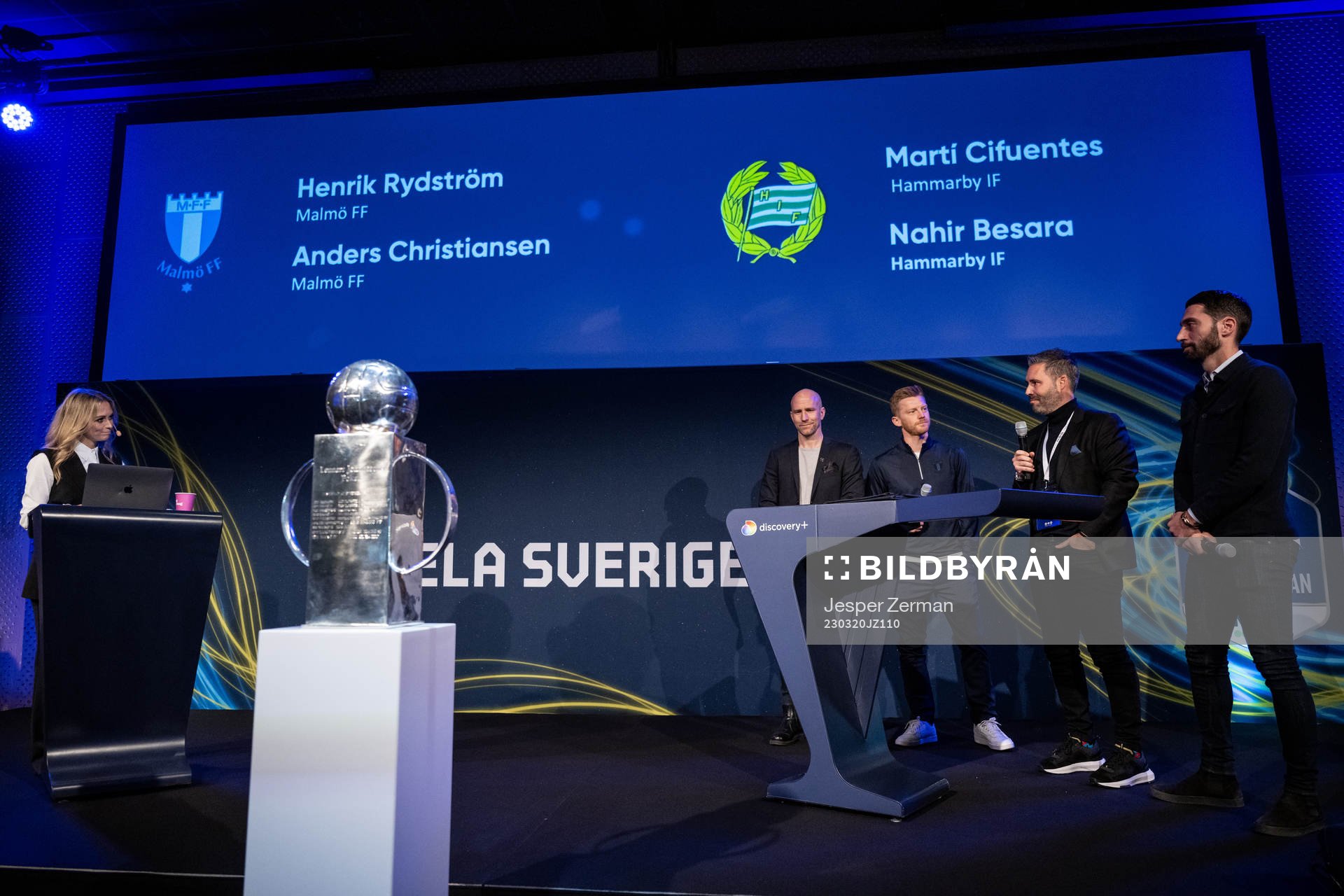 Henrik Rydström, tränare Malmö FF, Anders Christiansen,