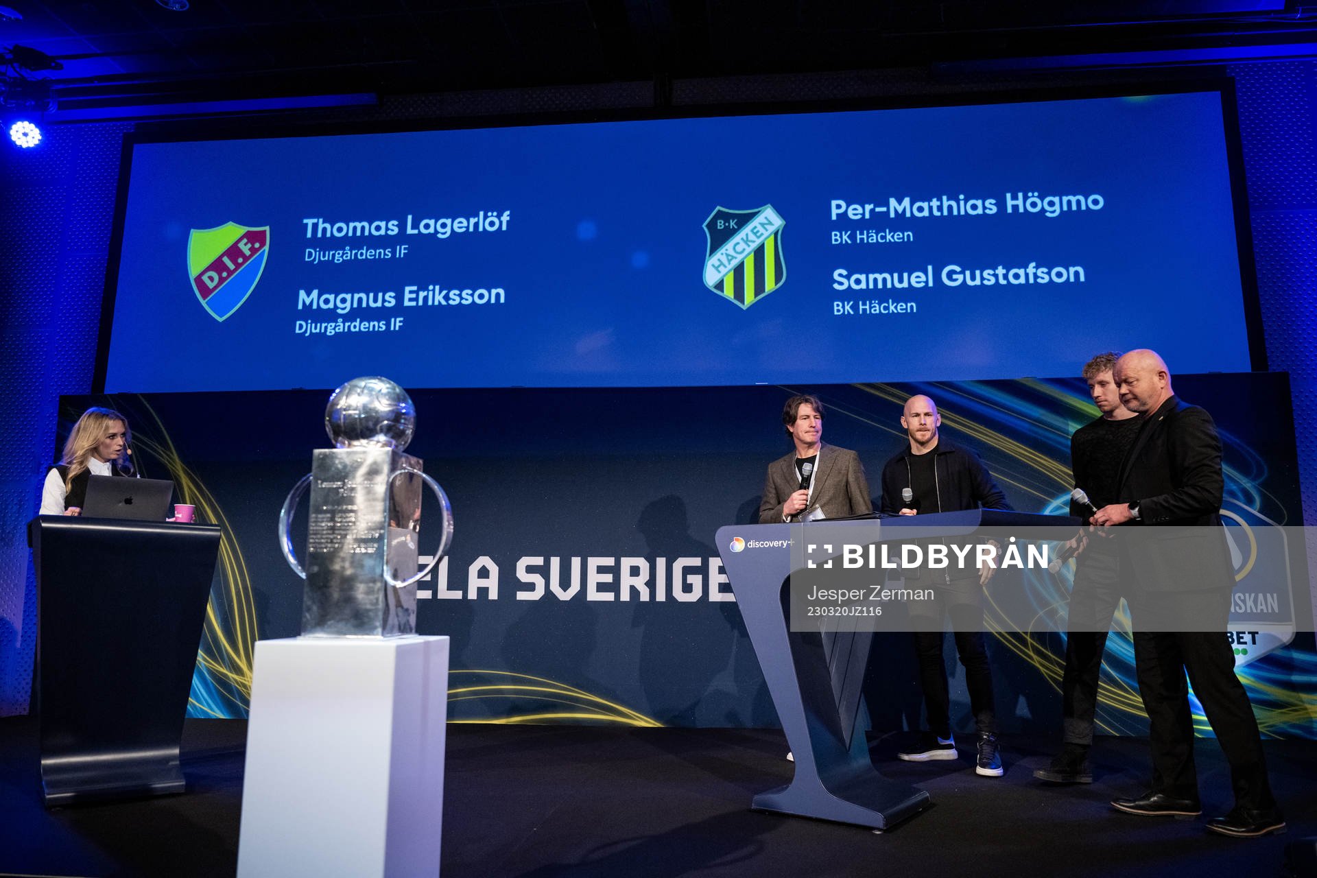 Thomas Lagerlöf, tränare Djurgården, Magnus Eriksson,