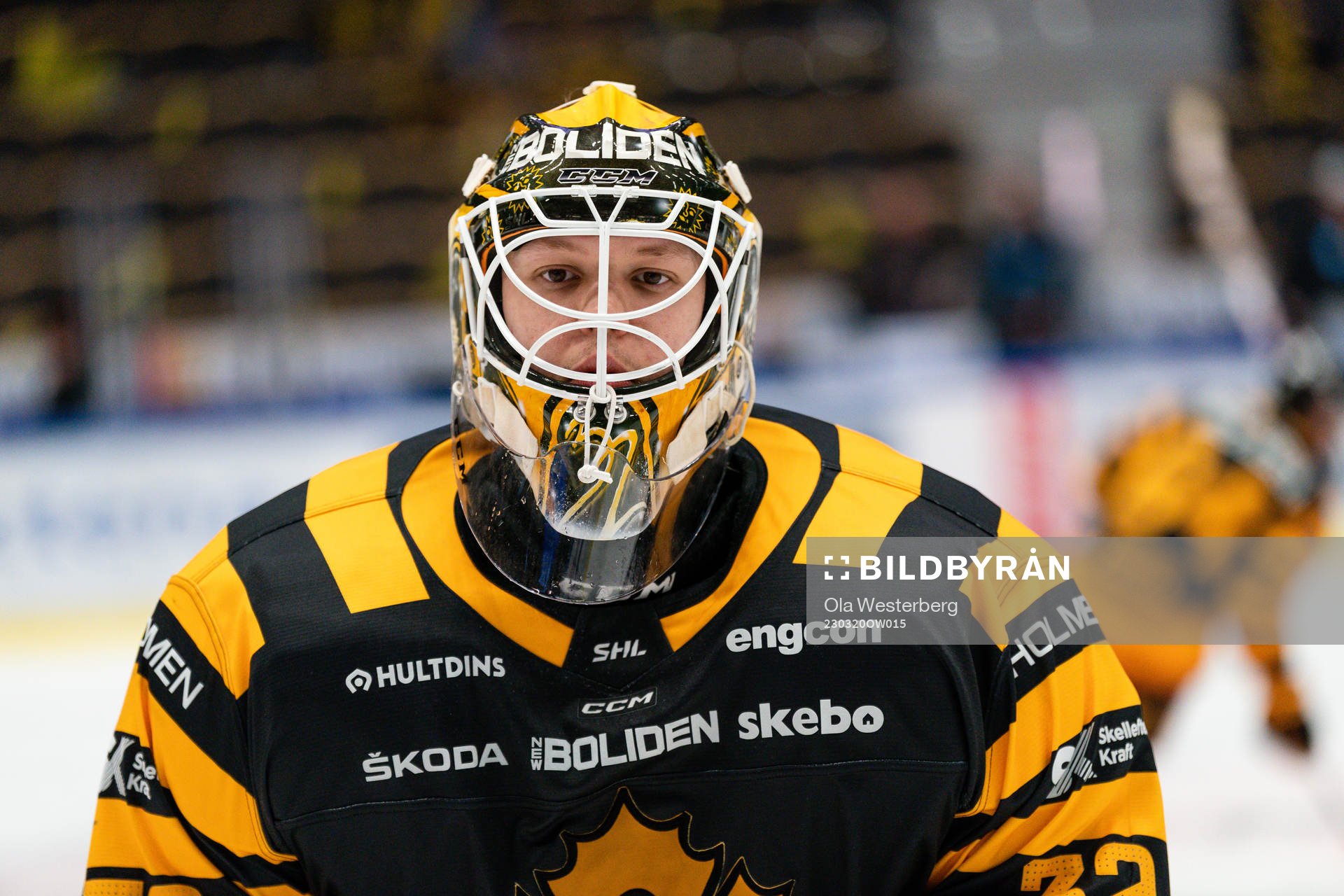 Skellefteå AIKs målvakt Linus Söderström