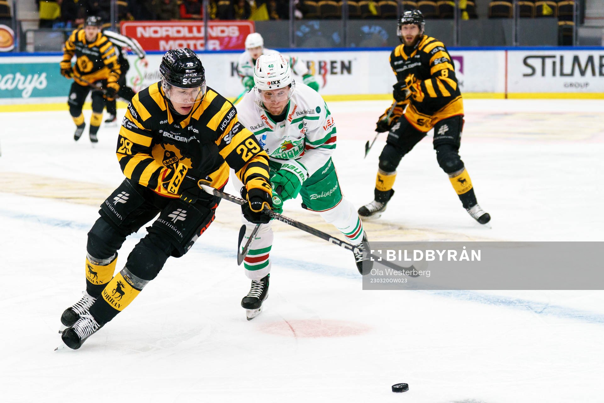 Skellefteås Albin Sundsvik och Rögles Oskar Stål Lyrenäs