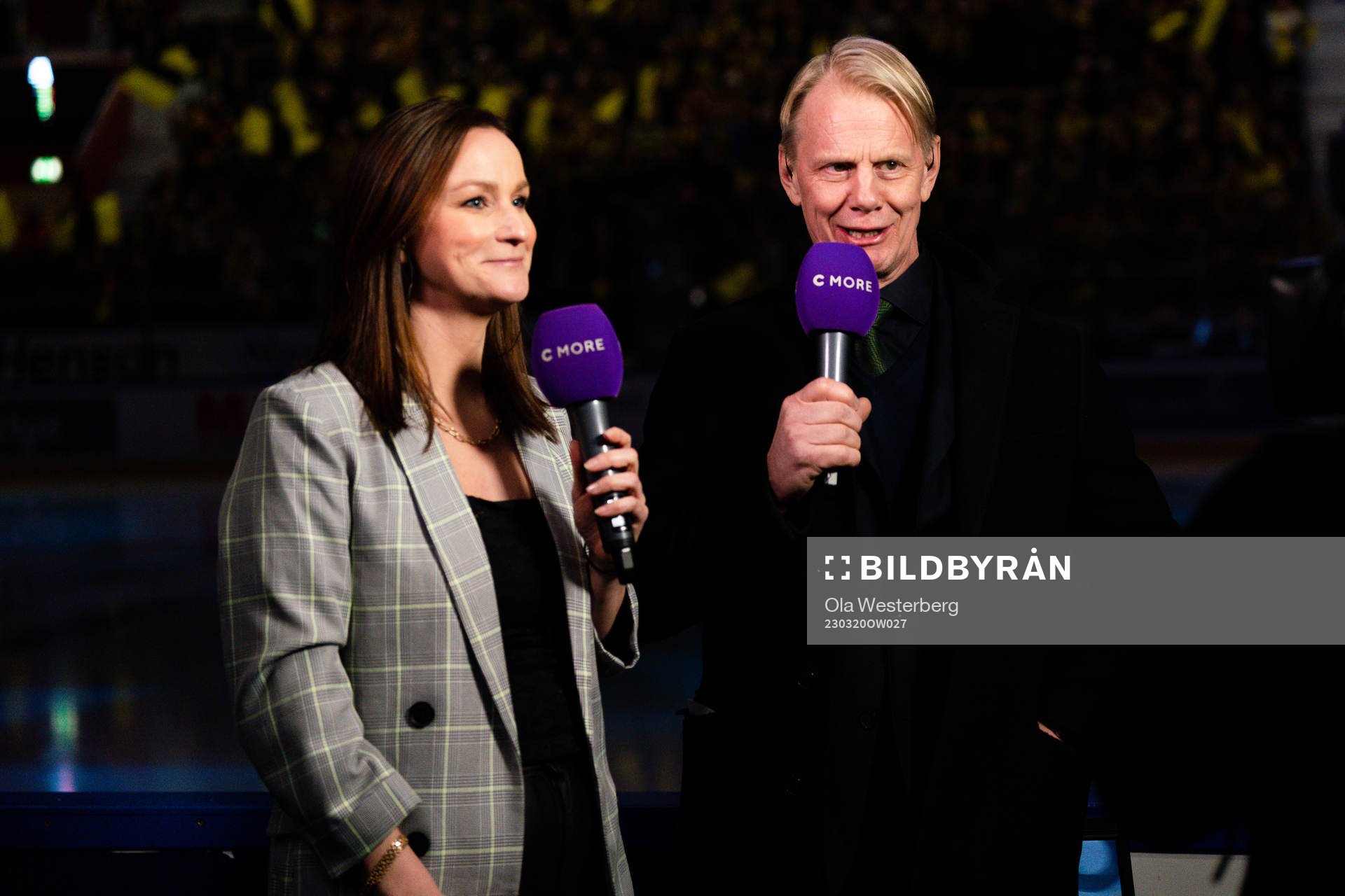 Cmores Lena Sundqvist och Niklas Wikegård