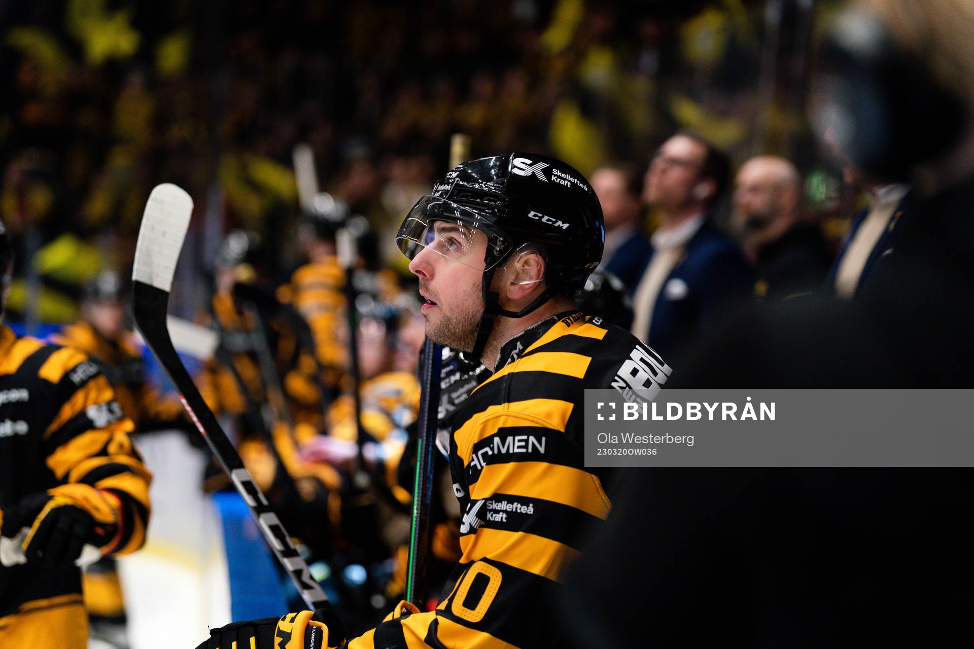 Skellefteå AIKs Joakim Lindström jublar