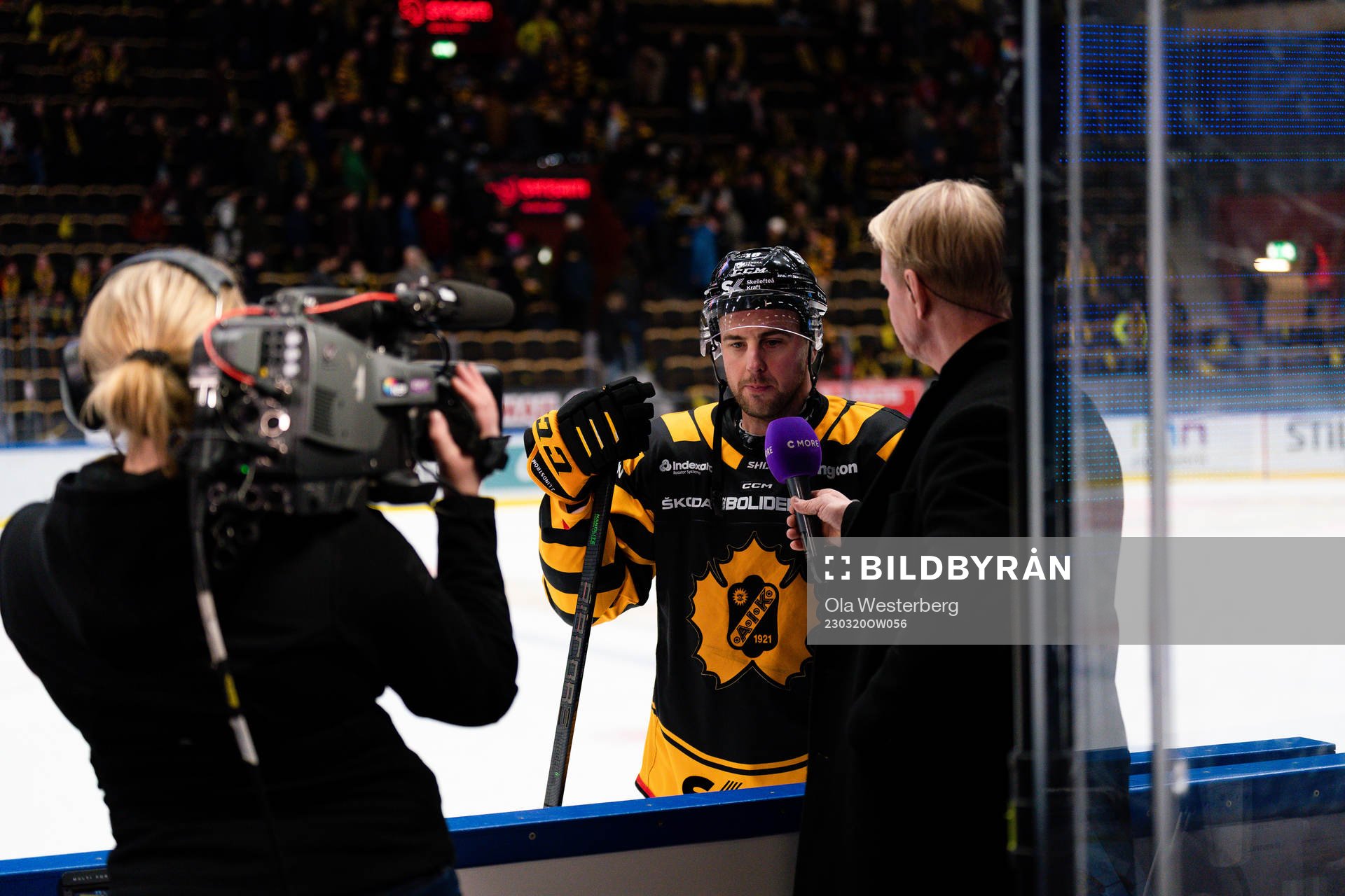 Skellefteå AIKs Joakim Lindström och Cmores Niklas