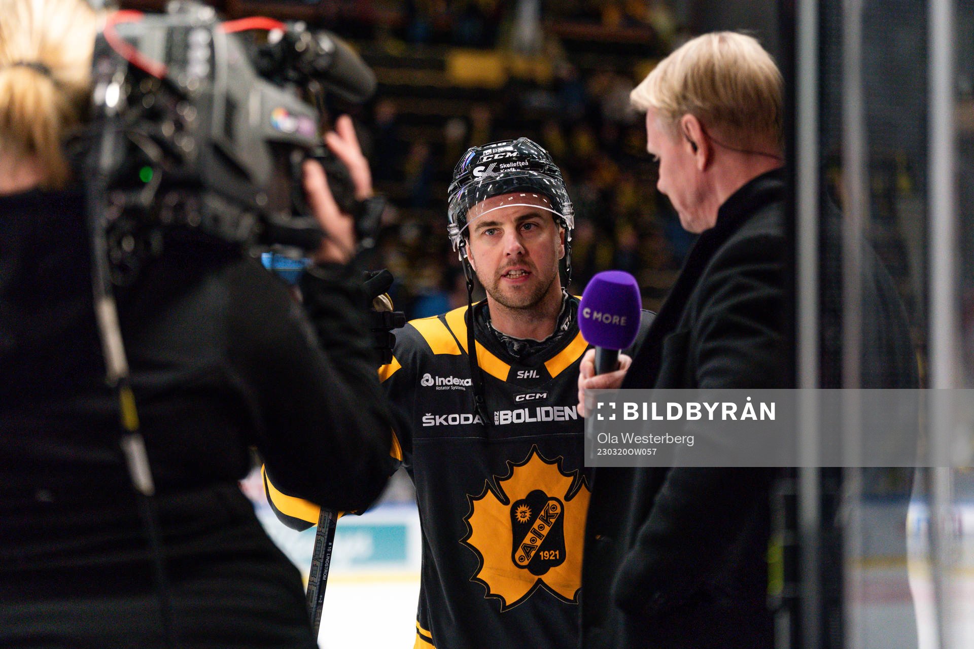 Skellefteå AIKs Joakim Lindström och Cmores Niklas