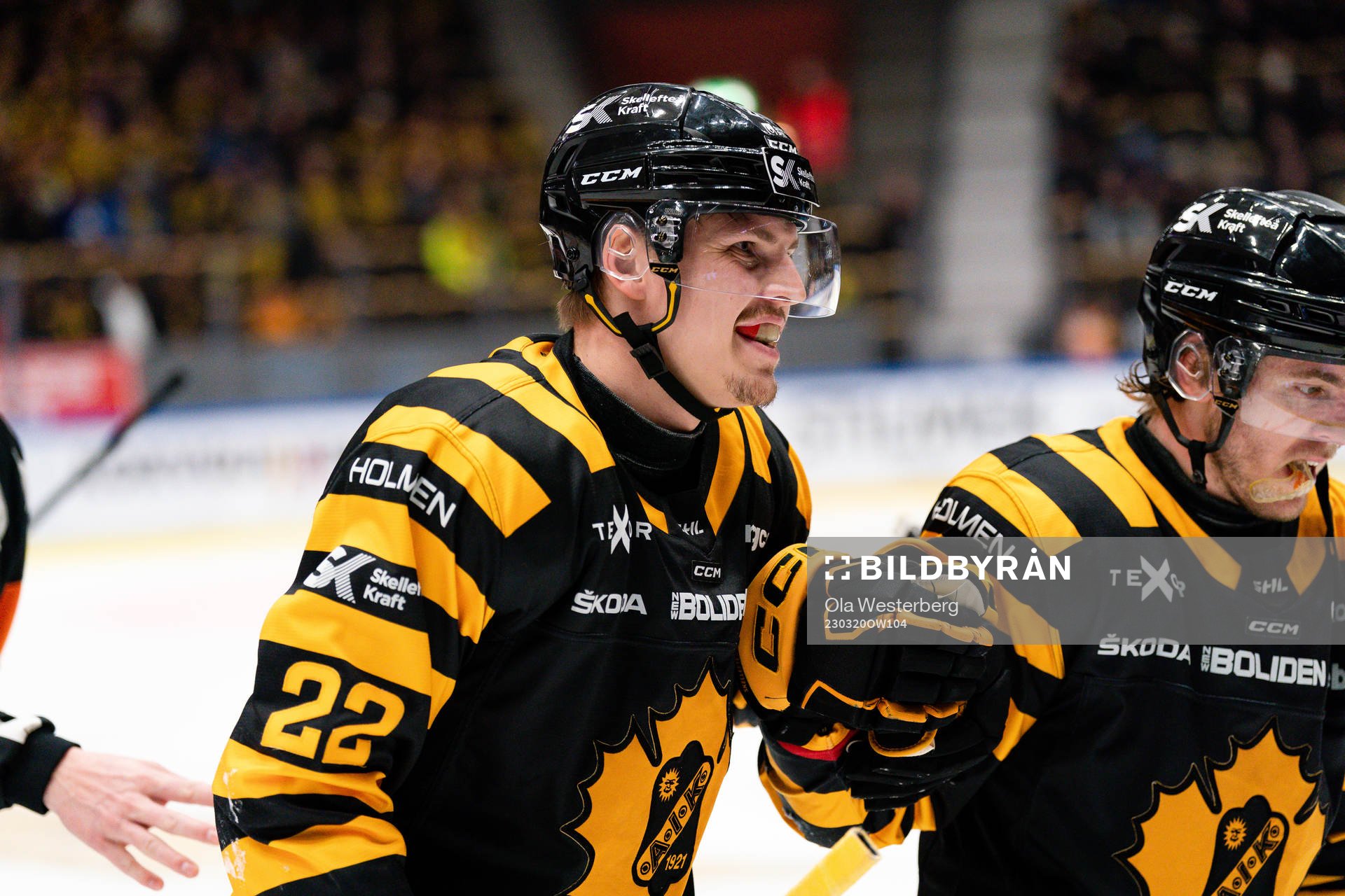 Skellefteå AIKs Jonathan Johnson