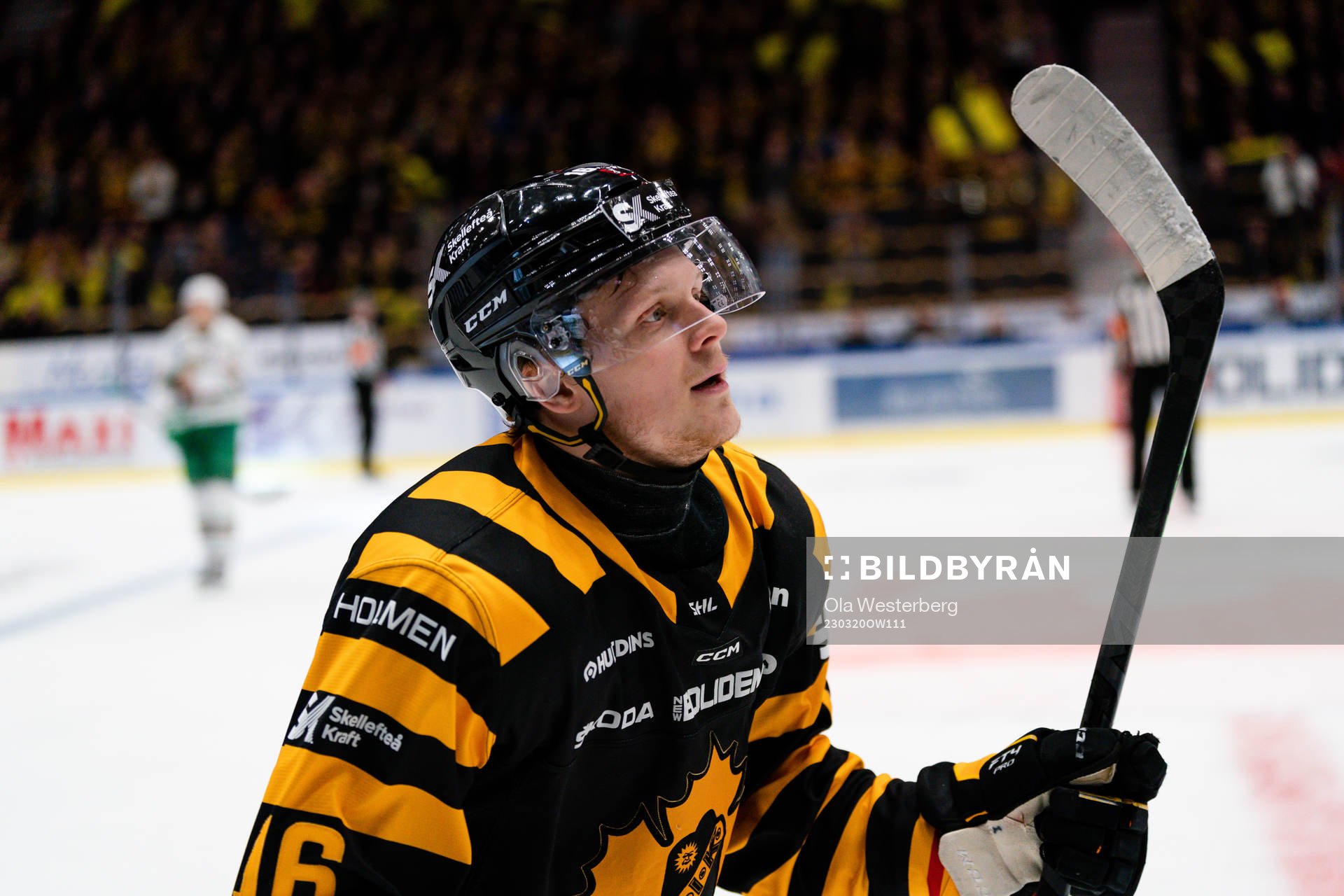 Skellefteå AIKs Linus Lindström jublar