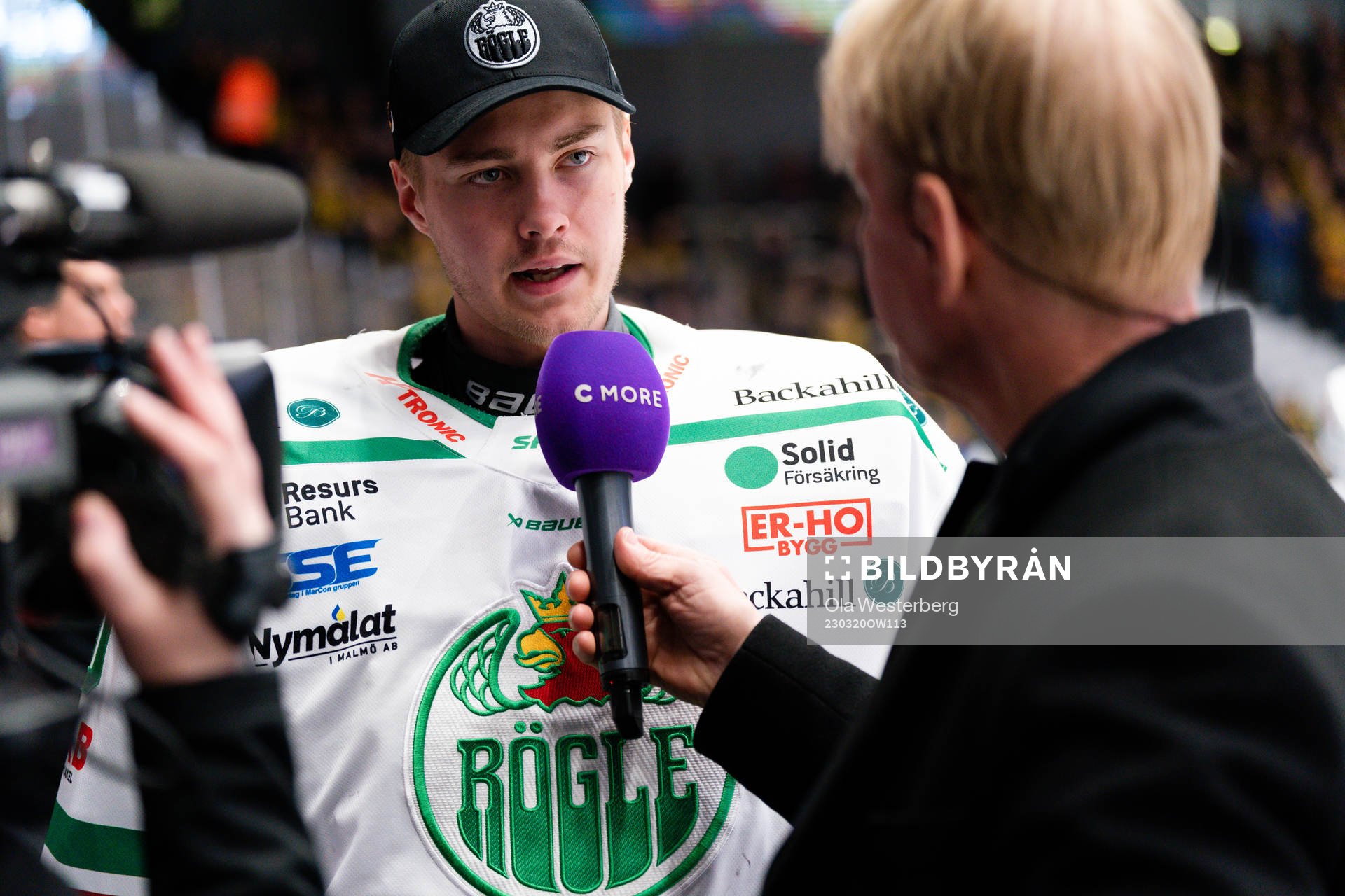 Rögles målvakt Calle Clang
