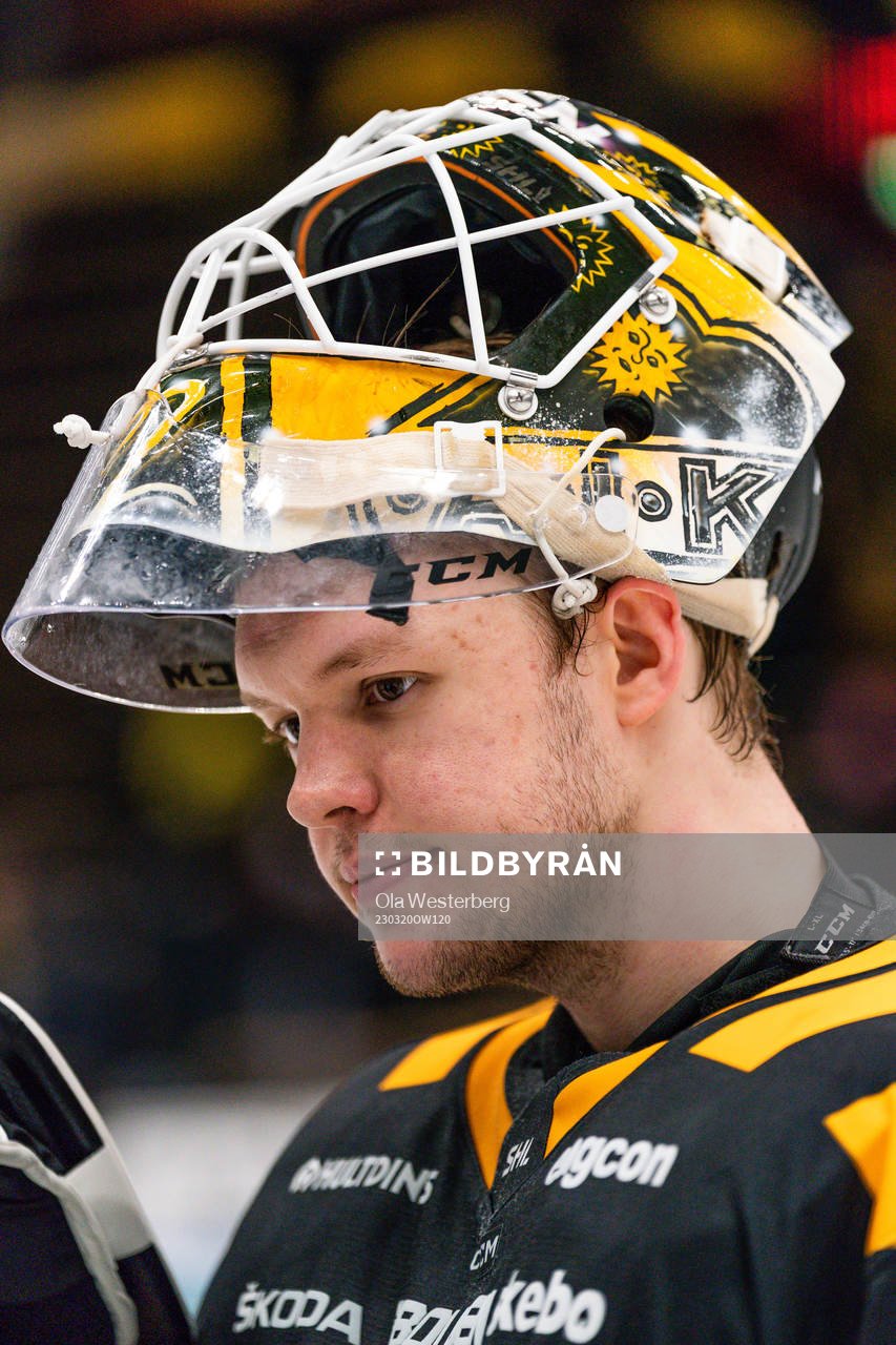 Skellefteå AIKs målvakt Linus Söderström