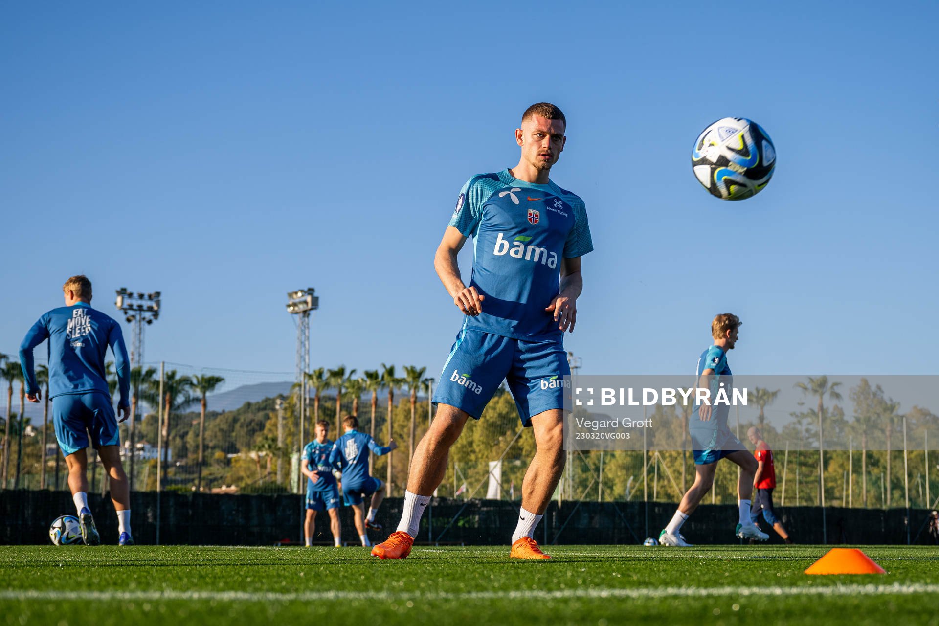 Julian Ryerson of the Norwegian national football team
