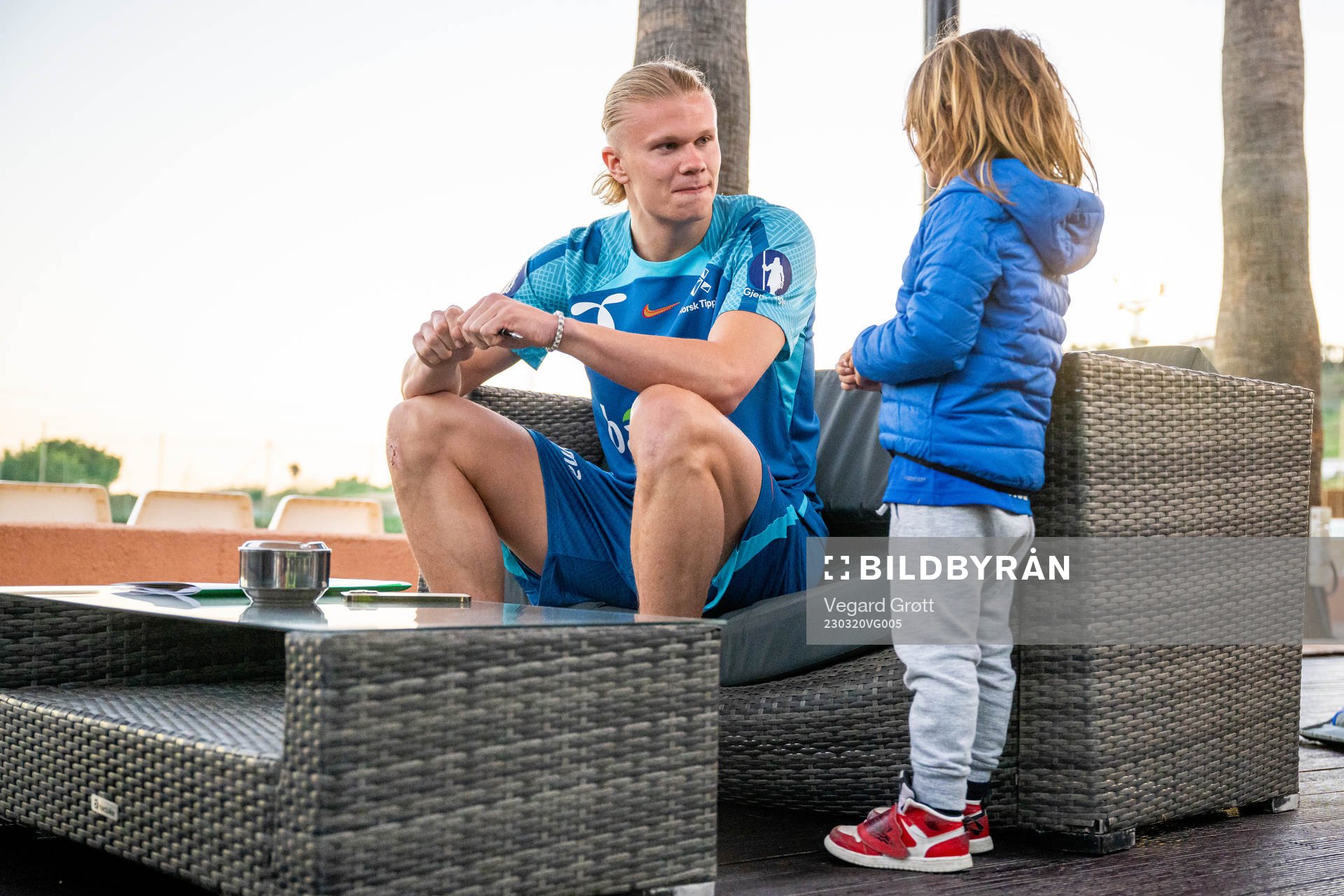 Erling Braut Haaland of the Norwegian national football