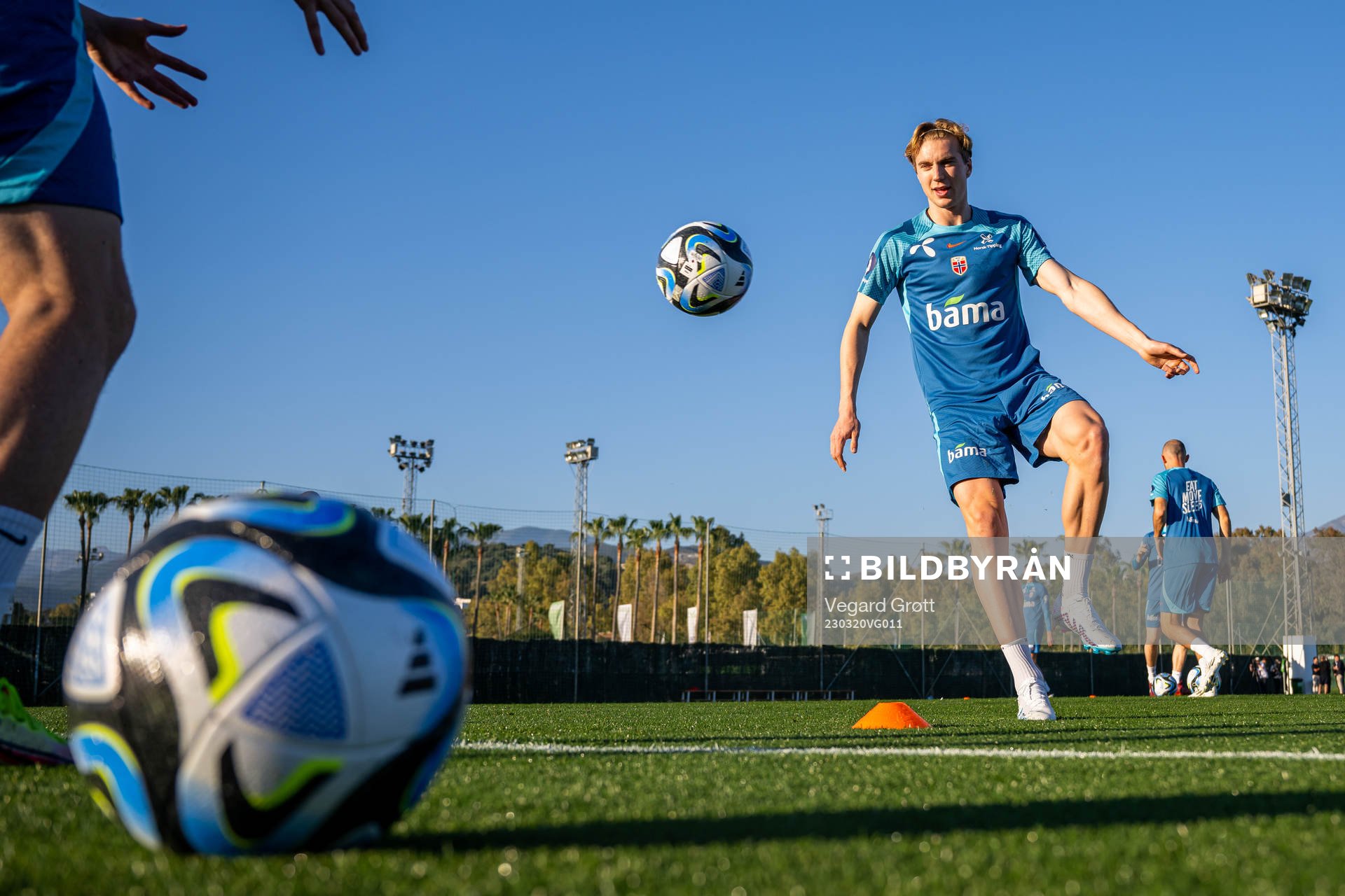 Kristian Thorstvedt of the Norwegian national football team