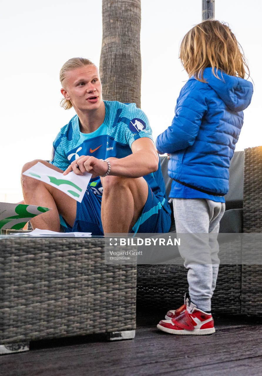 Erling Braut Haaland of the Norwegian national football